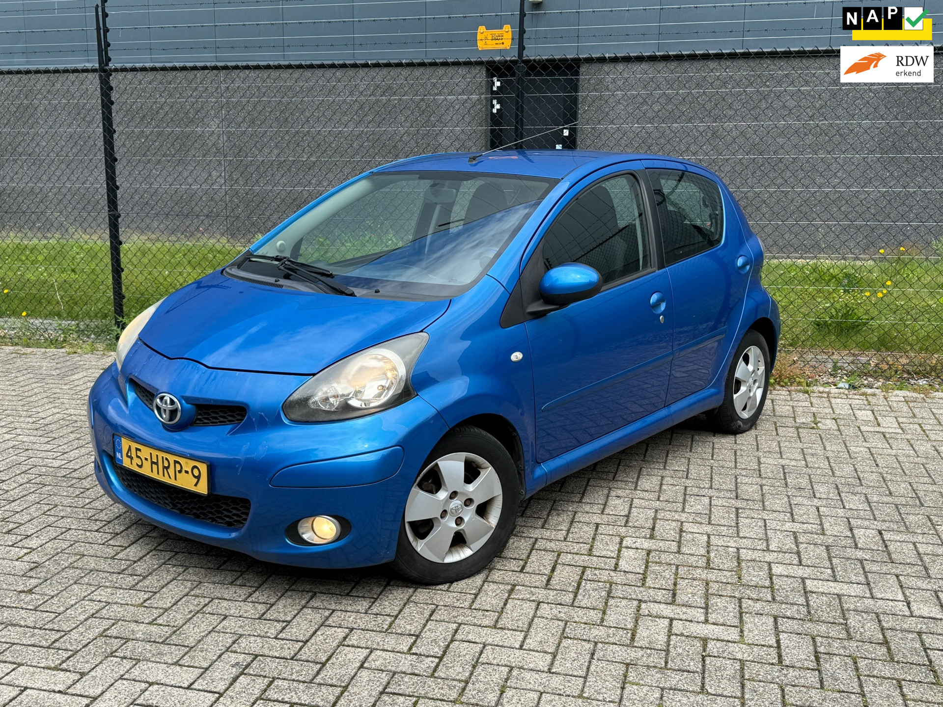 Toyota Toyota Aygo 1.0-12V |Dynamic-Blue| |Airco| |Elektrische ramen| 2009 - voorkant