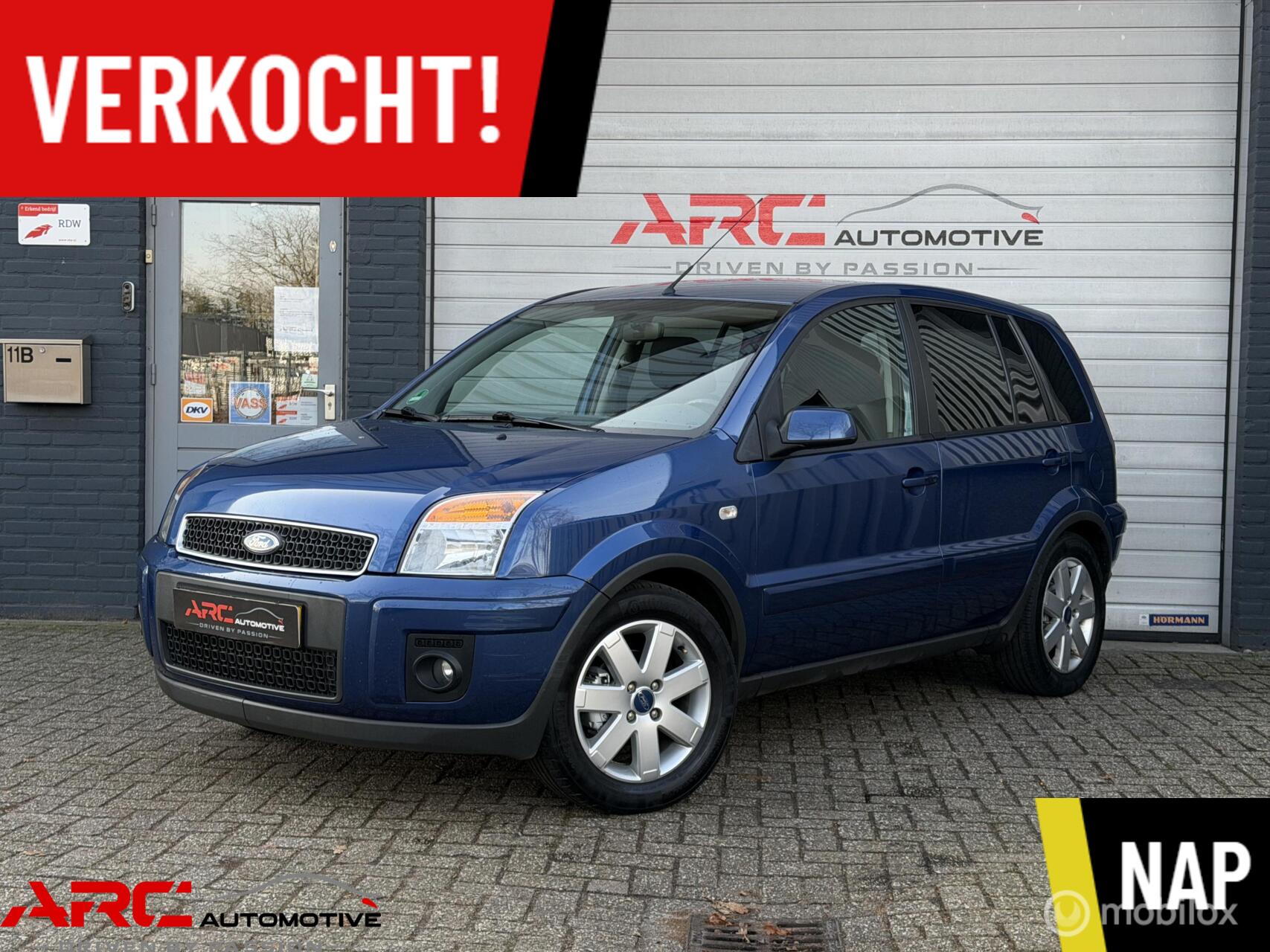 Ford Fusion 1.4-16V Futura Airco - NAP - Nieuwe APK! 2009 - voorkant