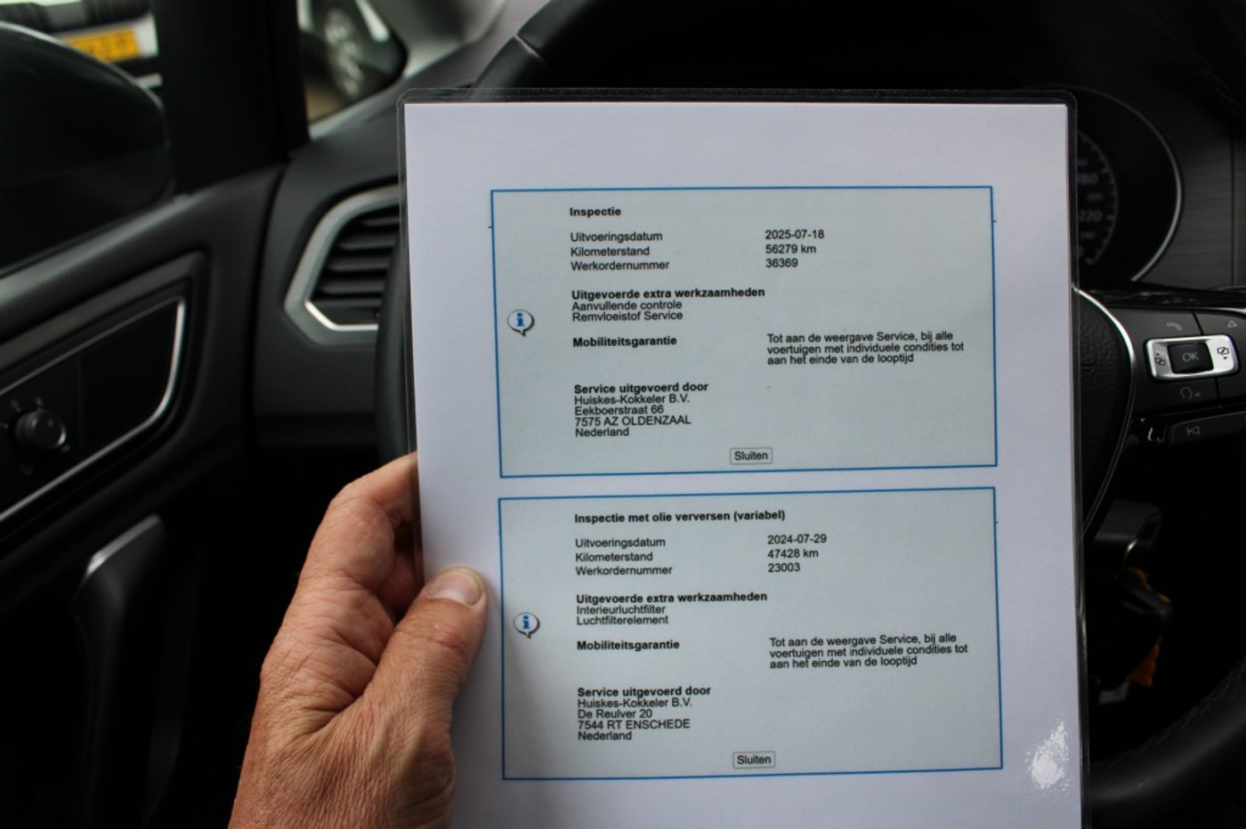 Foto van Volkswagen Golf Sportsvan