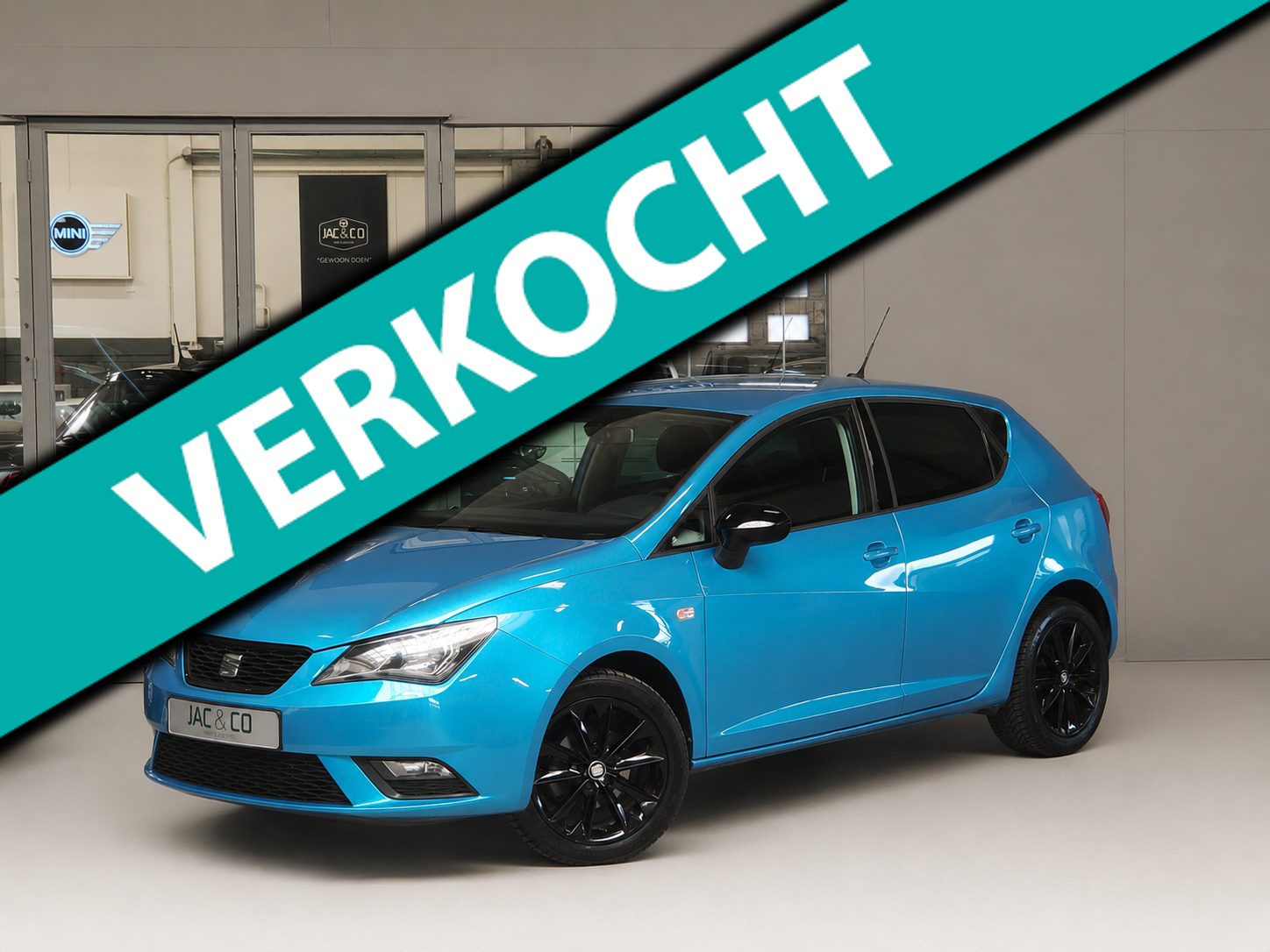 Seat Ibiza 1.0 TSI Style Connect Carplay 2016 - voorkant