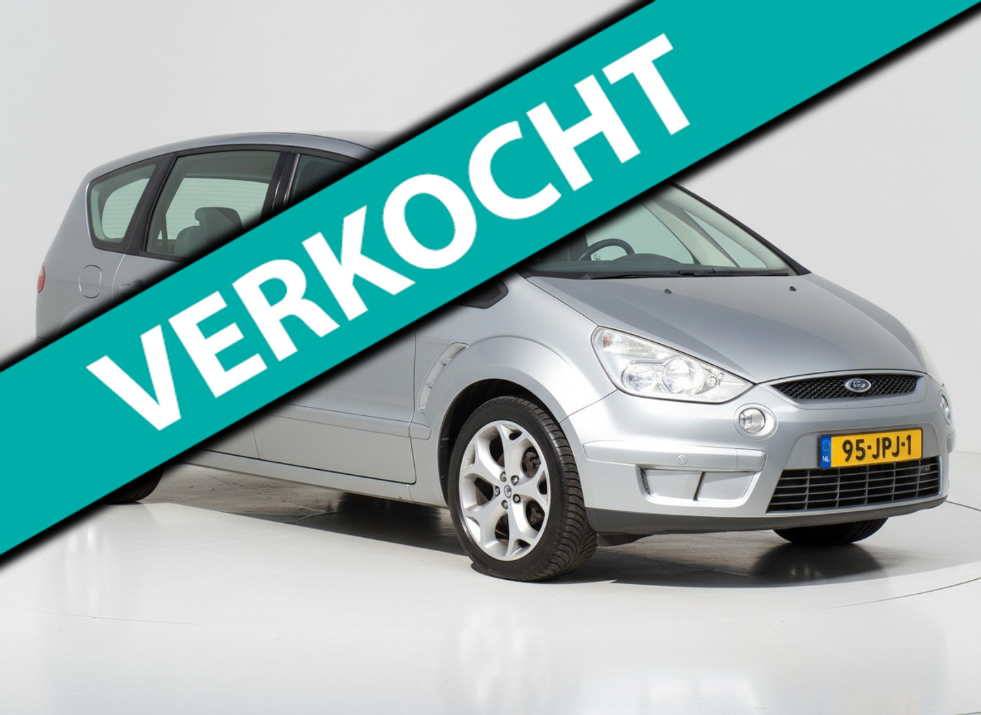 Ford S-max 2.5 Turbo Titanium|7-persoons|Cruise|PDC|Trekhaak 2009 - voorkant