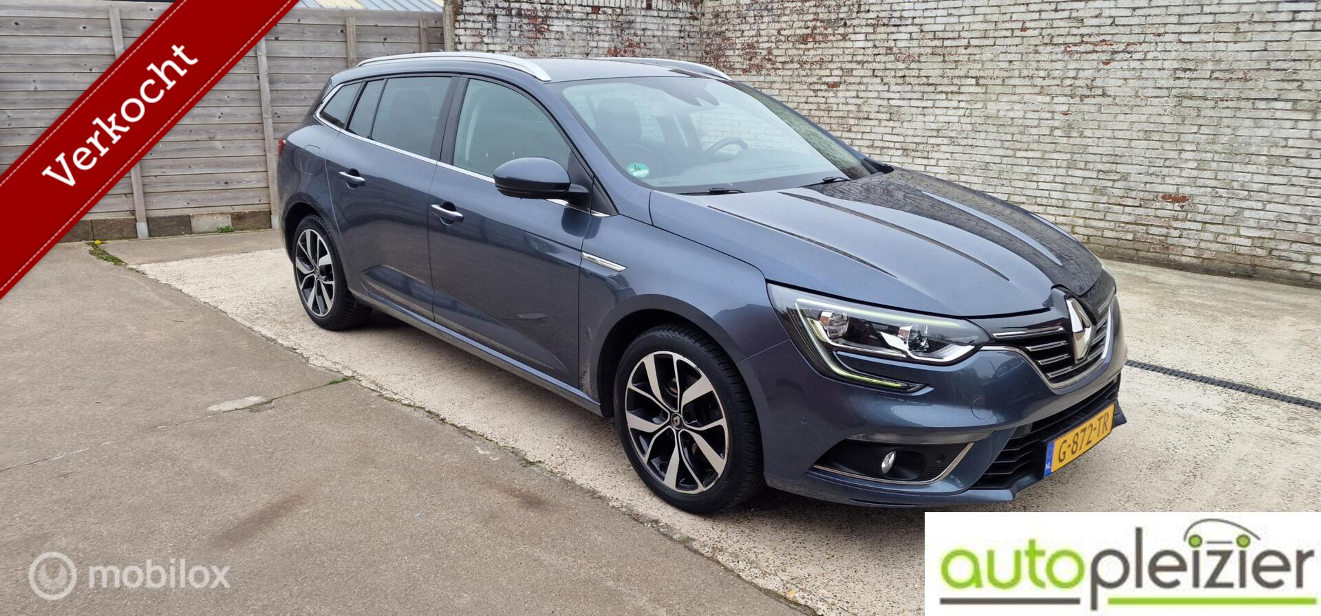Renault Megane 1.3 TCe Bose|trekhaak|Navi groot|rijklaar 2019 - voorkant