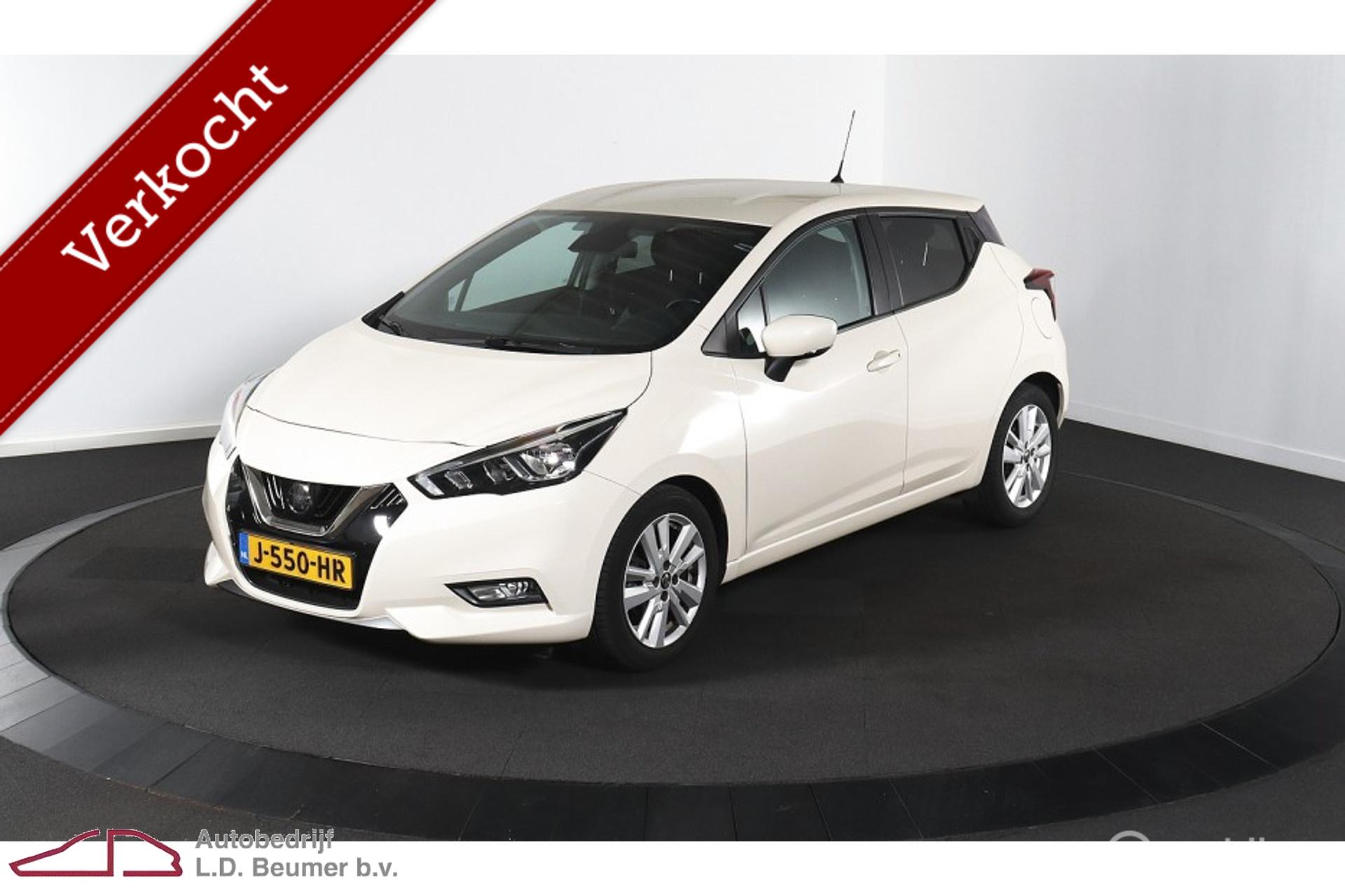 Nissan Nissan Micra 1.0 IG-T N-Connecta *NL, 1e EIG, RIJKLAARPRIJS!* 2020 - voorkant