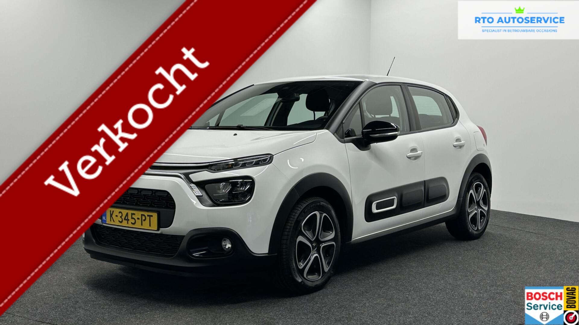 Citroen C3 1.2 PureTech Feel CRUISE CARPLAY DAB LED. 2021 - voorkant