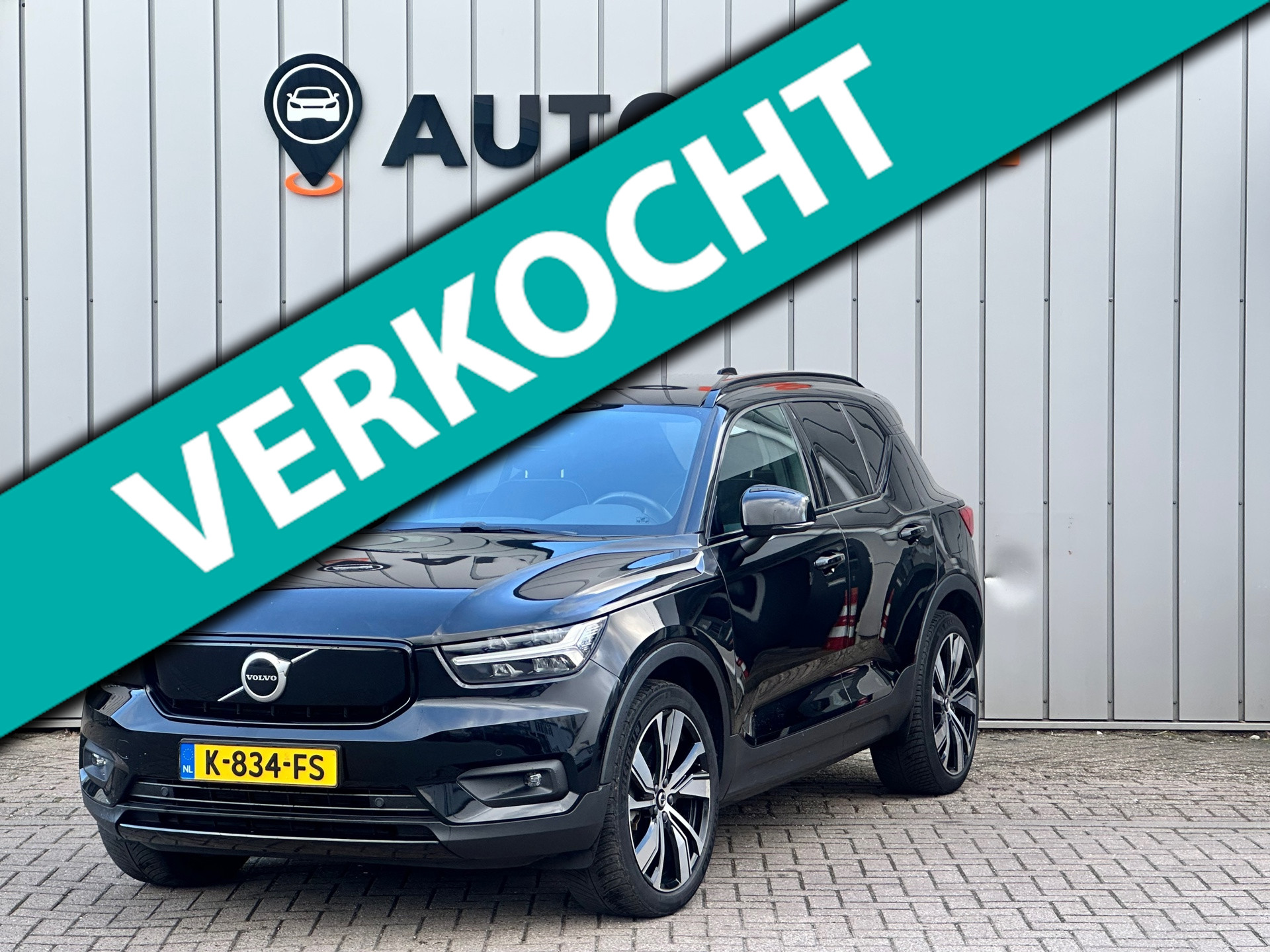 Volvo XC40 Recharge P8 AWD R-Design ALCANTARA CAMERA 2020 - voorkant
