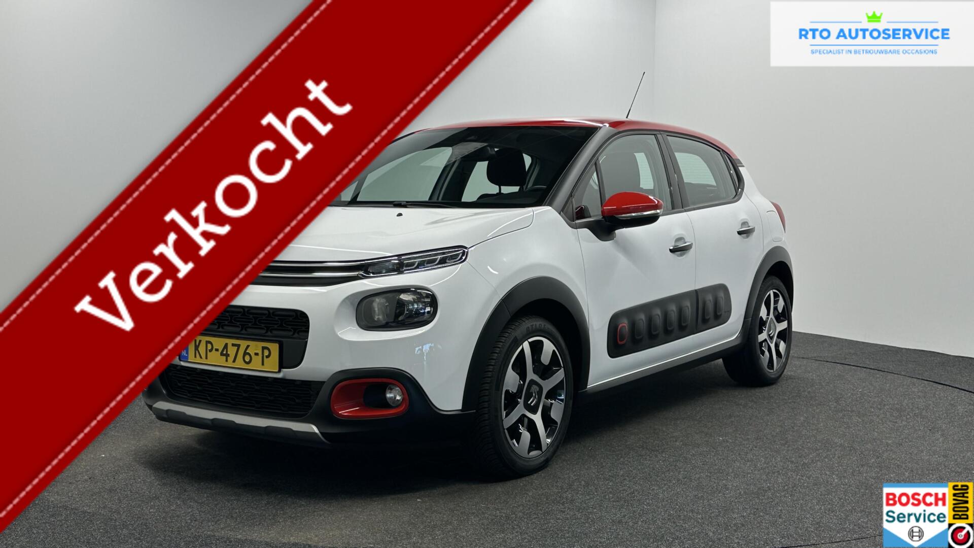 Citroen C3 1.2 PureTech S&S Shine CAMERA TREKHAAK CARPLAY CRUISE NAVI LM. 2016 - voorkant