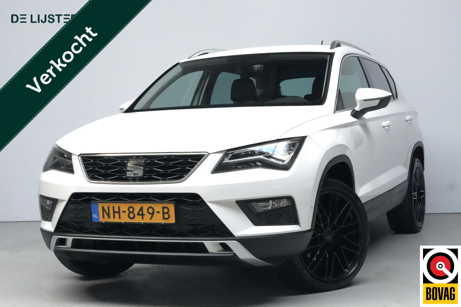 Seat Ateca 1.0 EcoTSI style business intense| CarPlay | Camera | Pdc | Cruise | Led | Alcantara | 19 Inch | 2017 - voorkant