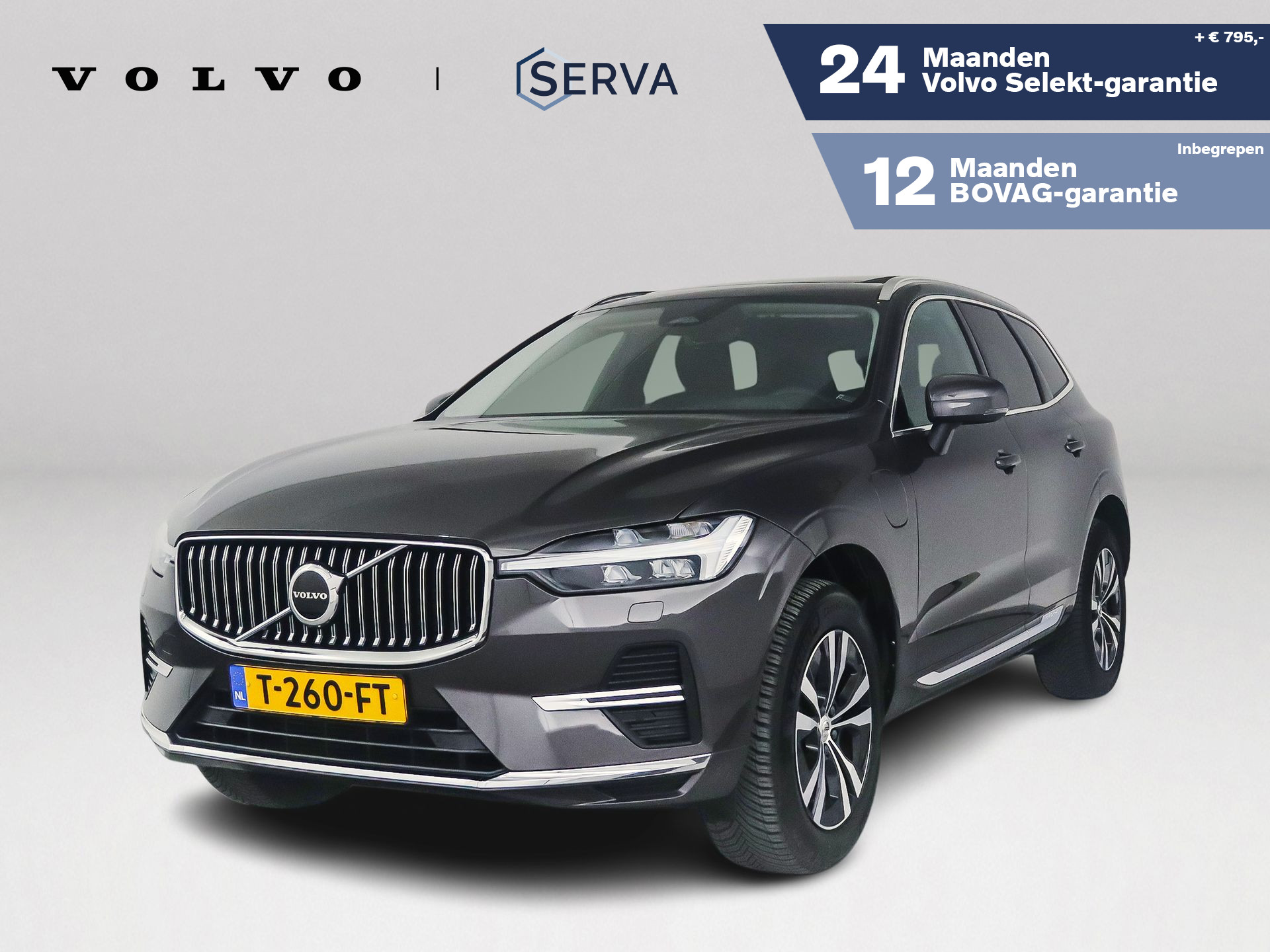 Volvo Xc60 T6 Plug-in hybrid AWD Essential Bright | Panoramadak | Parkeercamera | Stoel- en Stuurverwarming | Trekhaak 2023 - voorkant