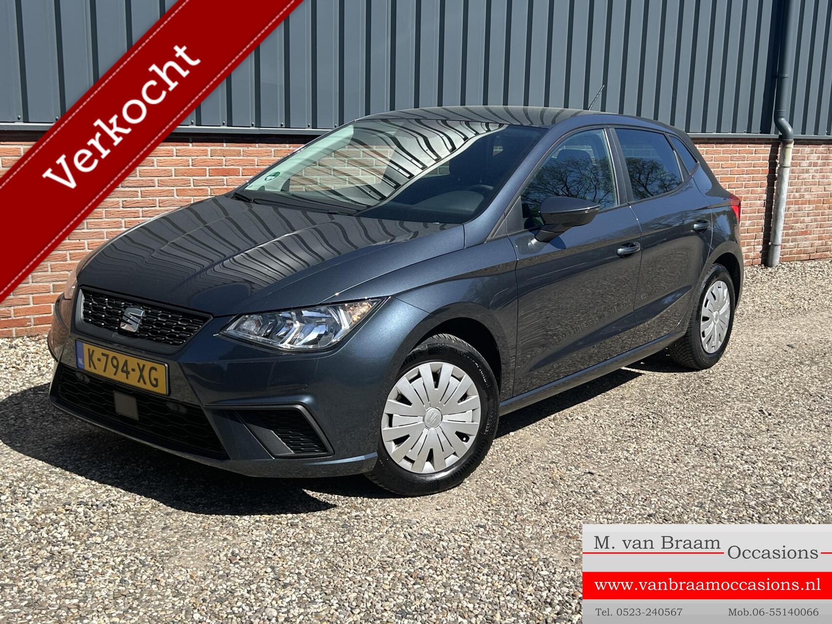 Seat Ibiza 1.0 TSI Style Business Intense Ecc/Pdc/Navigatie 2021 - voorkant