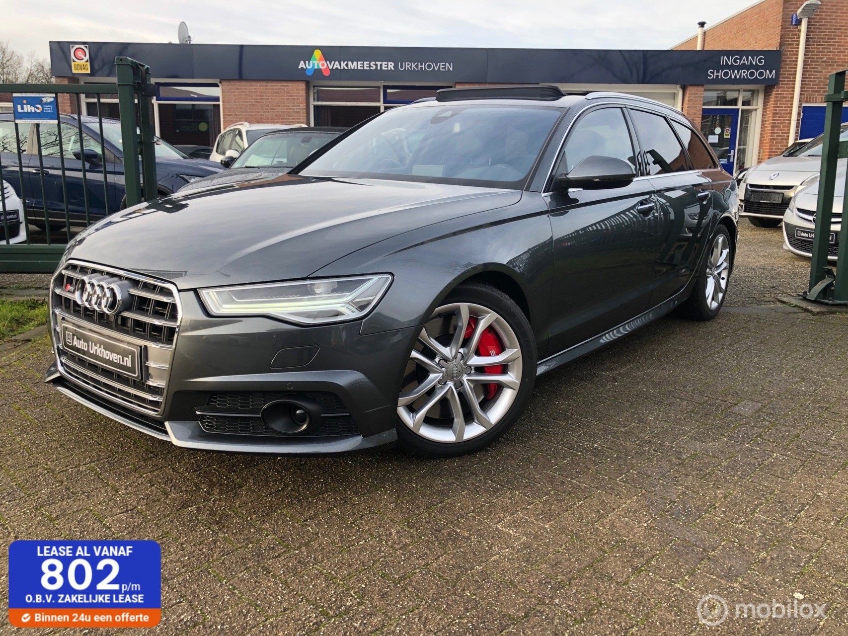 Audi S6 Avant V8T, Luchtvering/Virtual-Cockpit/Panoramadak 2018 - voorkant