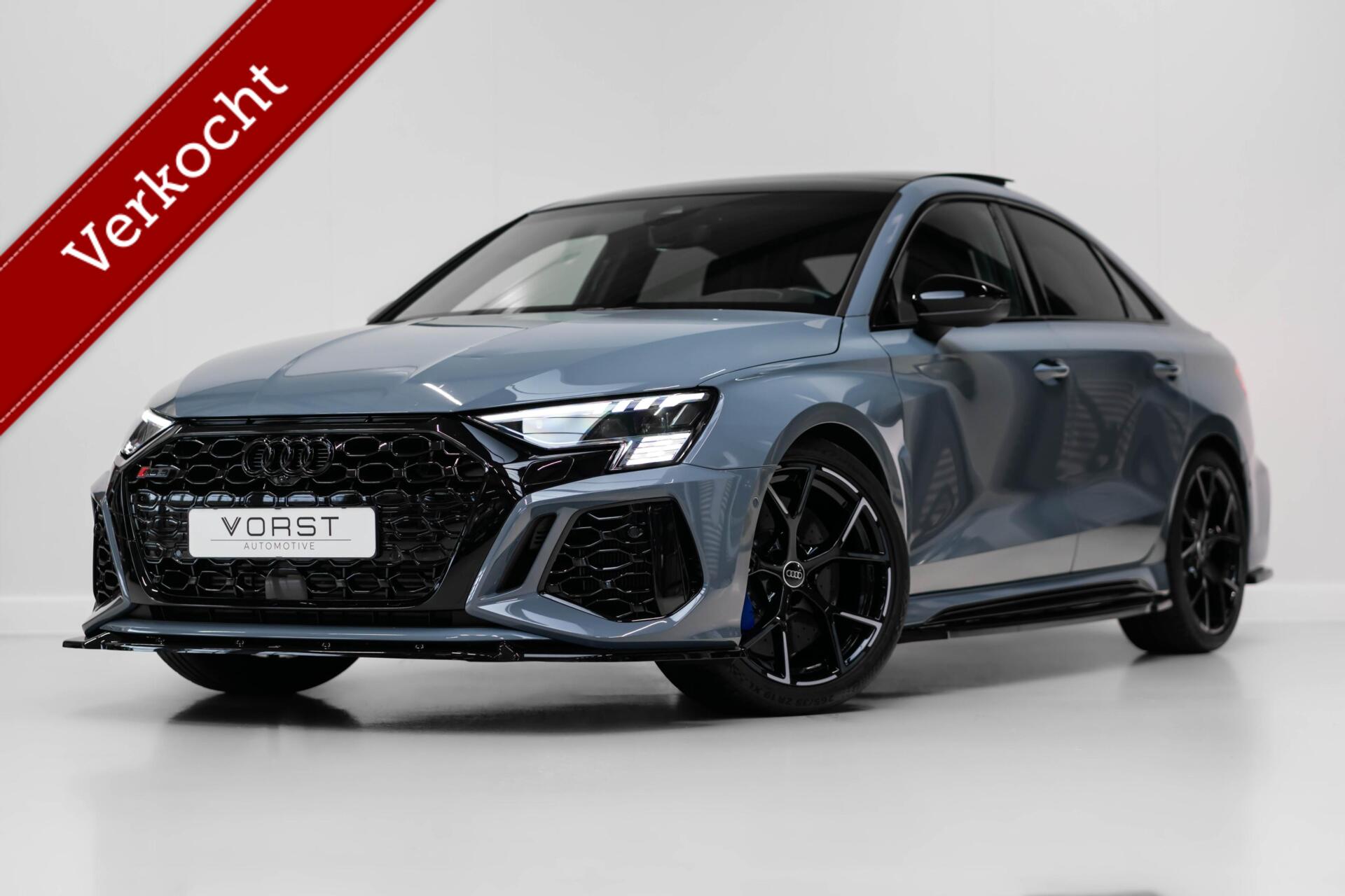Audi RS 3 Limousine 2.5 TFSI quattro Pano B&O Keramisch MTR Stage 2 2022 - voorkant