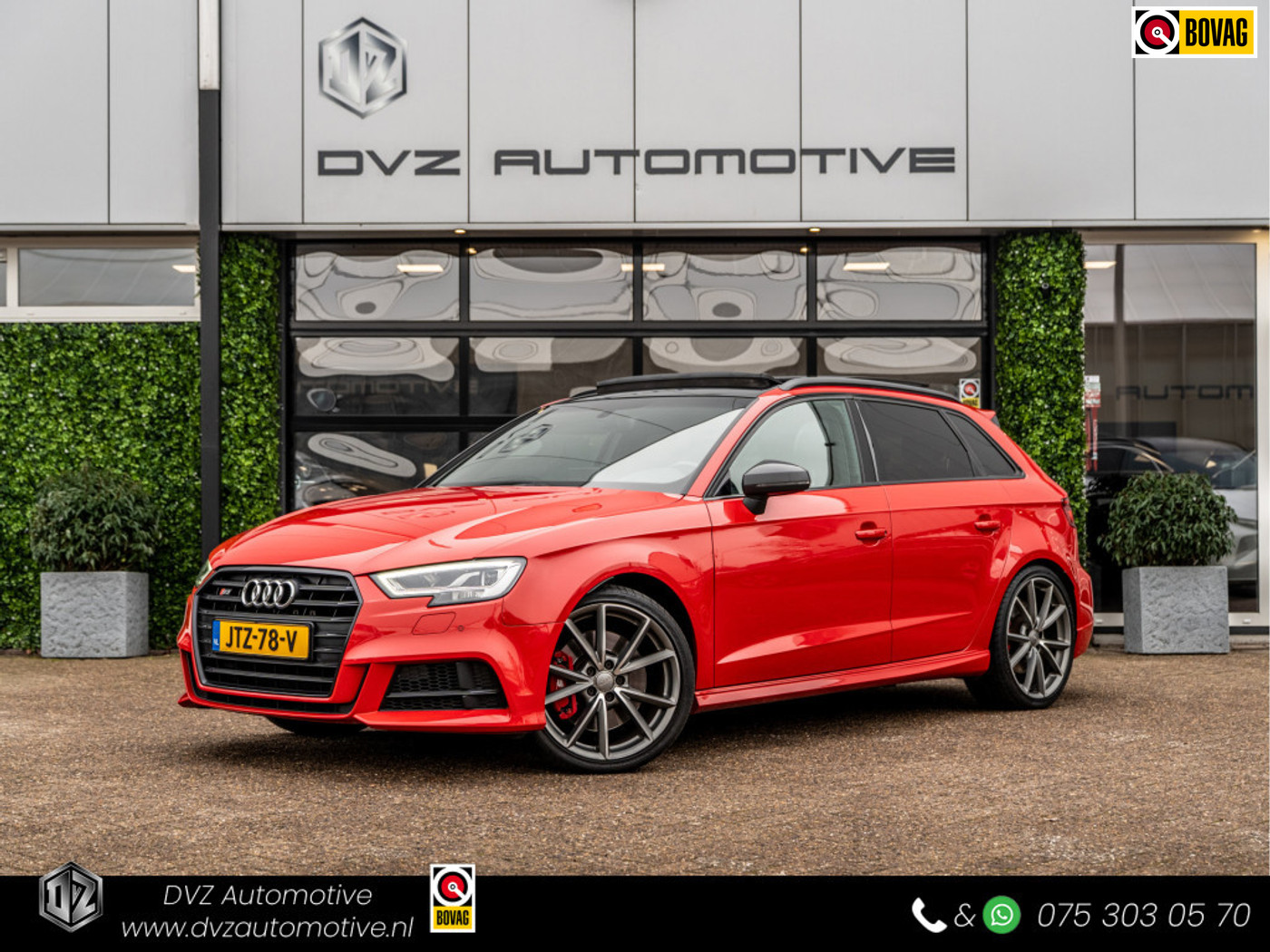 Audi S3 Sportback 2.0 TFSI S3 quattro 2017 - voorkant