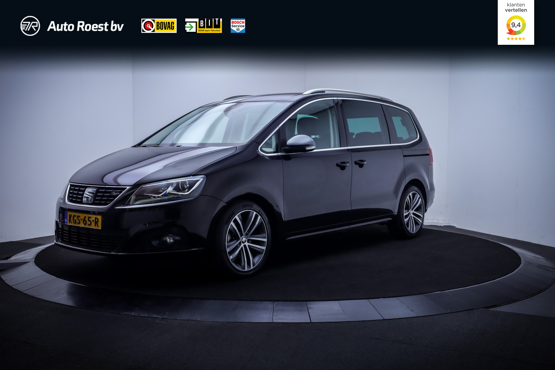 Seat Alhambra 1.4 TSI 150Pk 7P. FR INTENS 2020 - voorkant