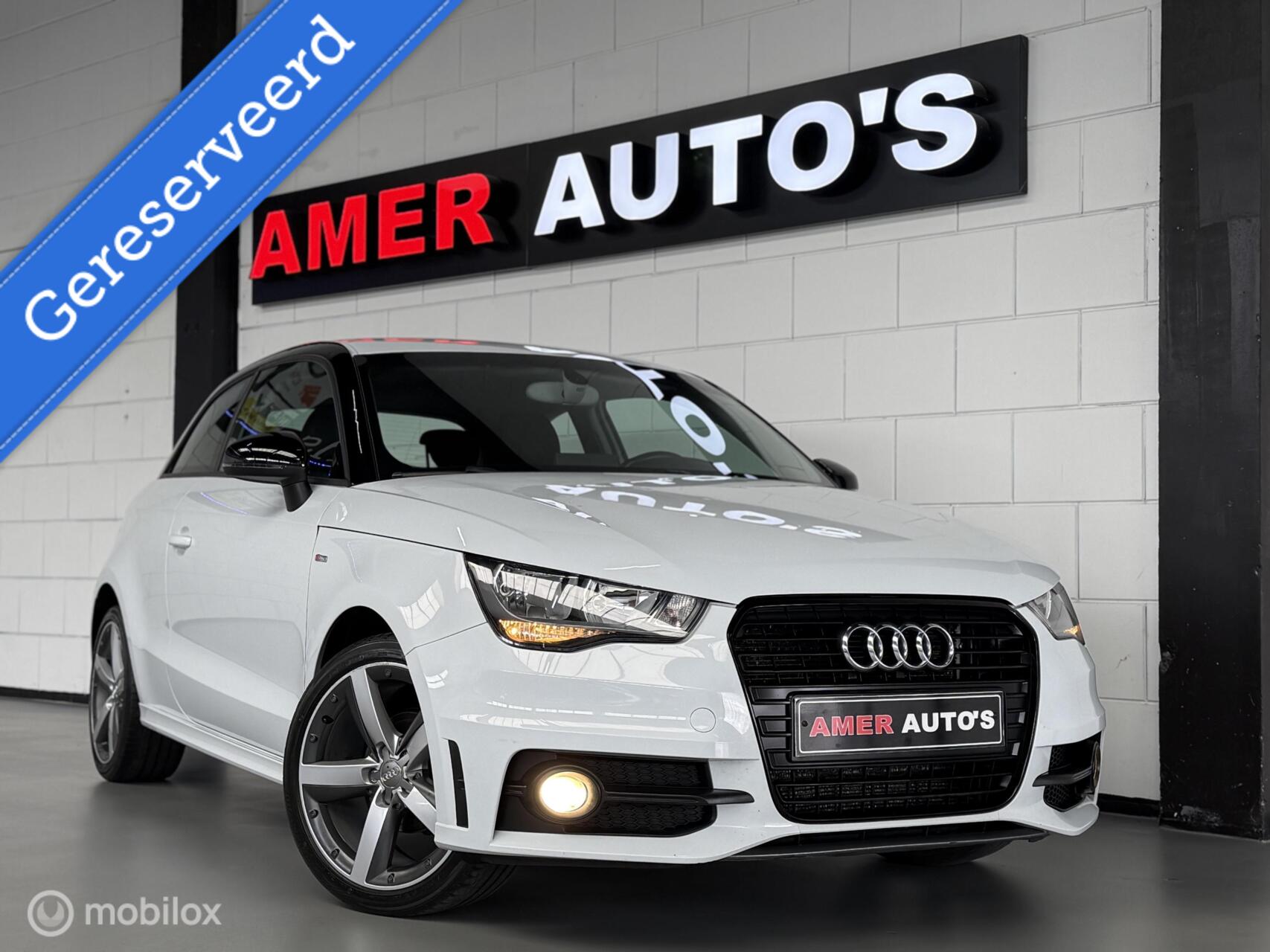 Audi A1 1.2 TFSI S-Line /parelmoer wit/Multimedia/2e eign.!! 2015 - voorkant