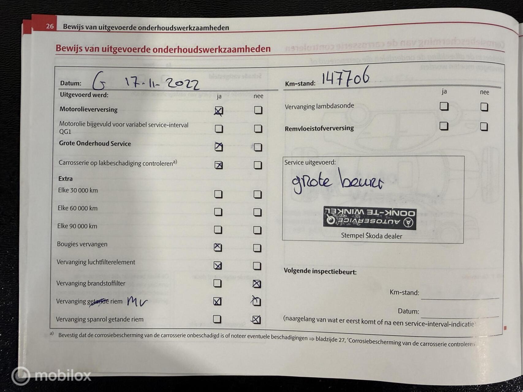 Foto van Skoda Octavia