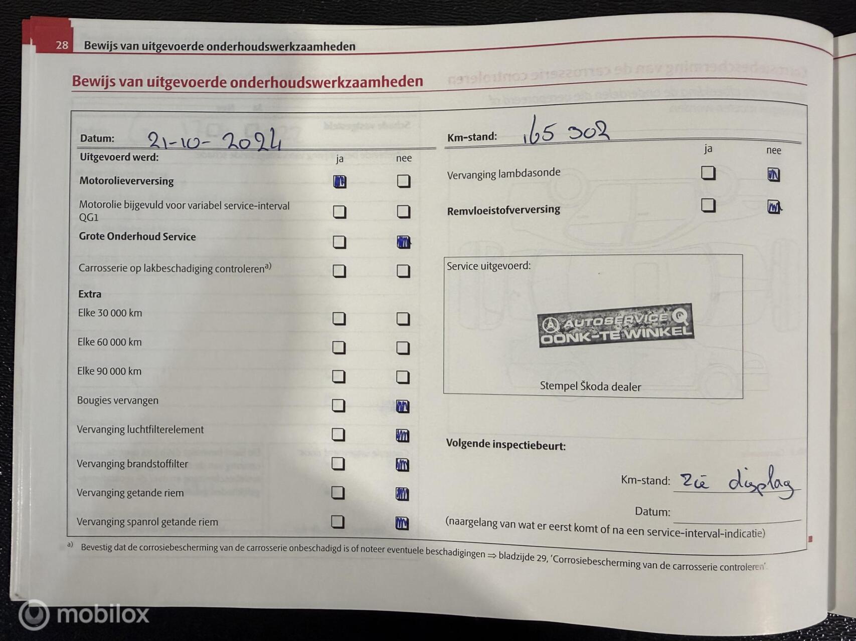 Foto van Skoda Octavia
