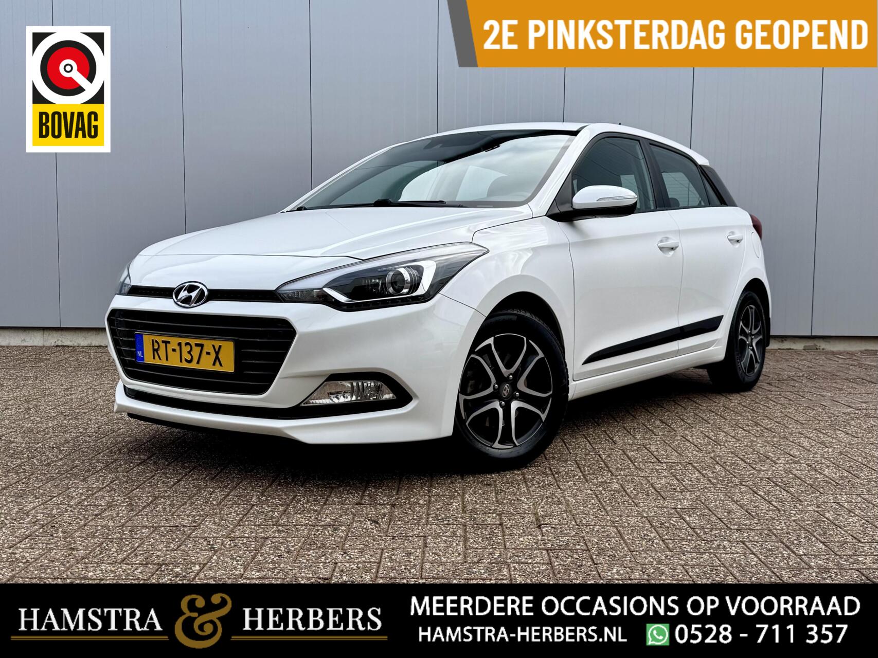 Hyundai I20 1.0 T-GDI Comfort wit 2018 - voorkant