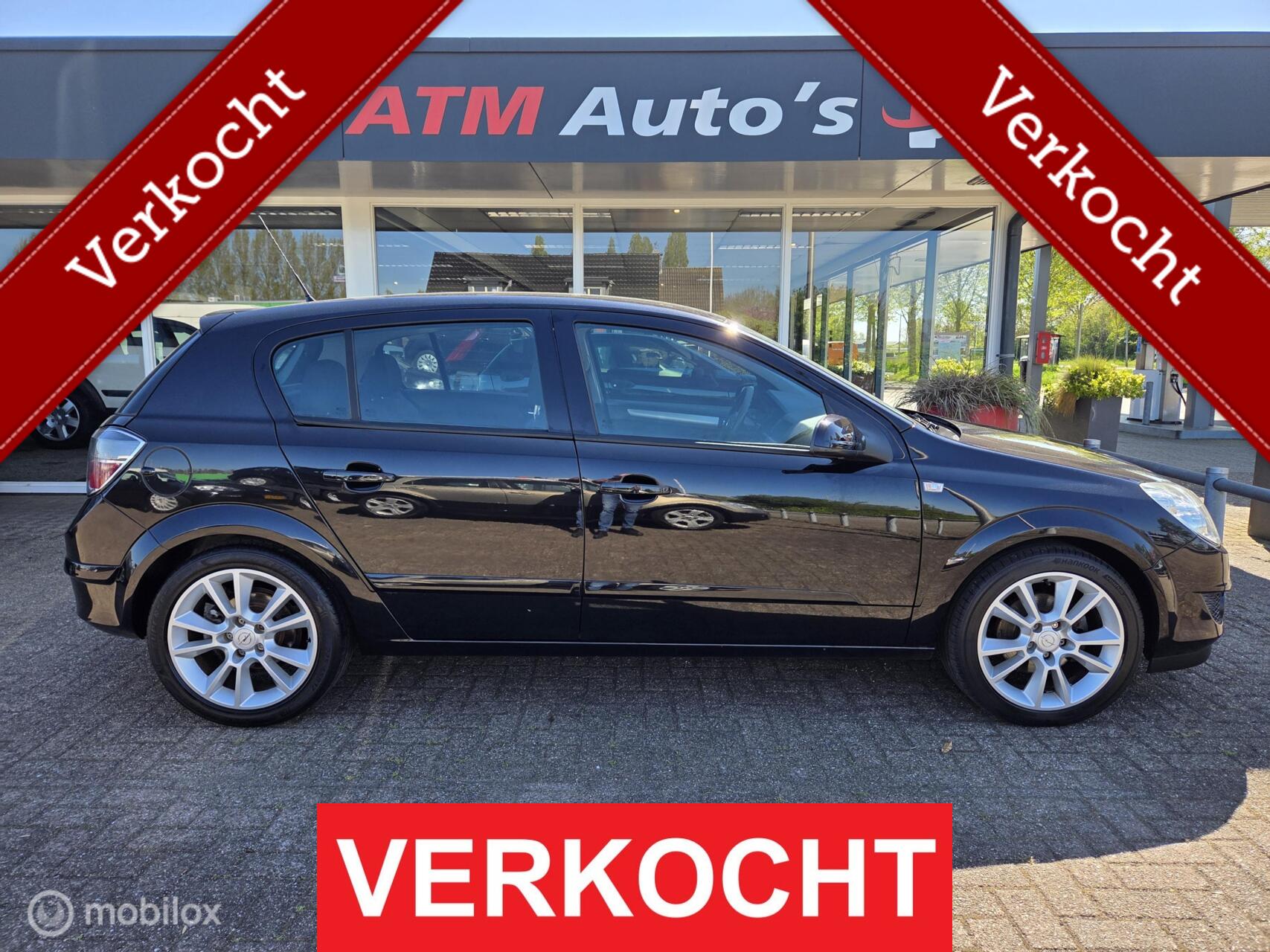 Opel Astra 1.8 Business 5drs Airco Apk Cruise LMV Km NAP 2008 - voorkant