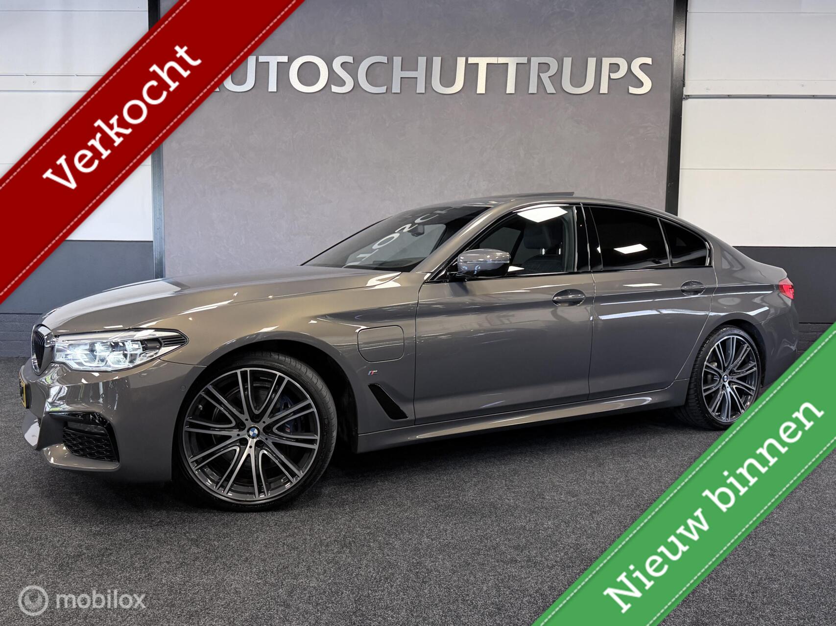BMW 530e Iperformance 530e iPerformance High Executive 2020 - voorkant