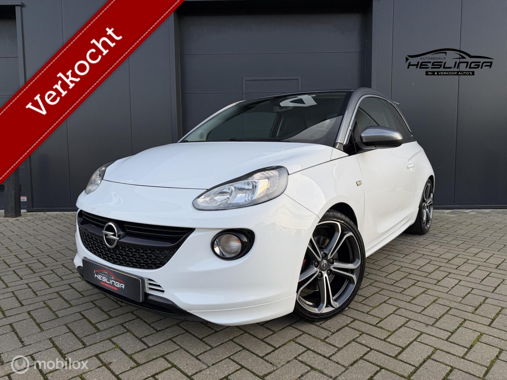 Opel Adam 1.4 Turbo S |150PK | Recaro interieur 2017 - voorkant