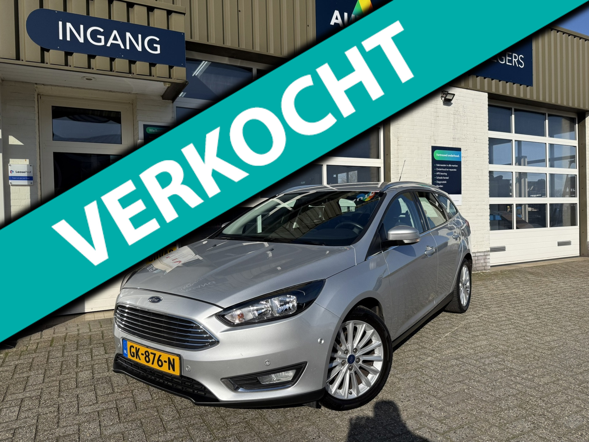 Ford Focus 1.0 Titanium Edition 2015 - voorkant