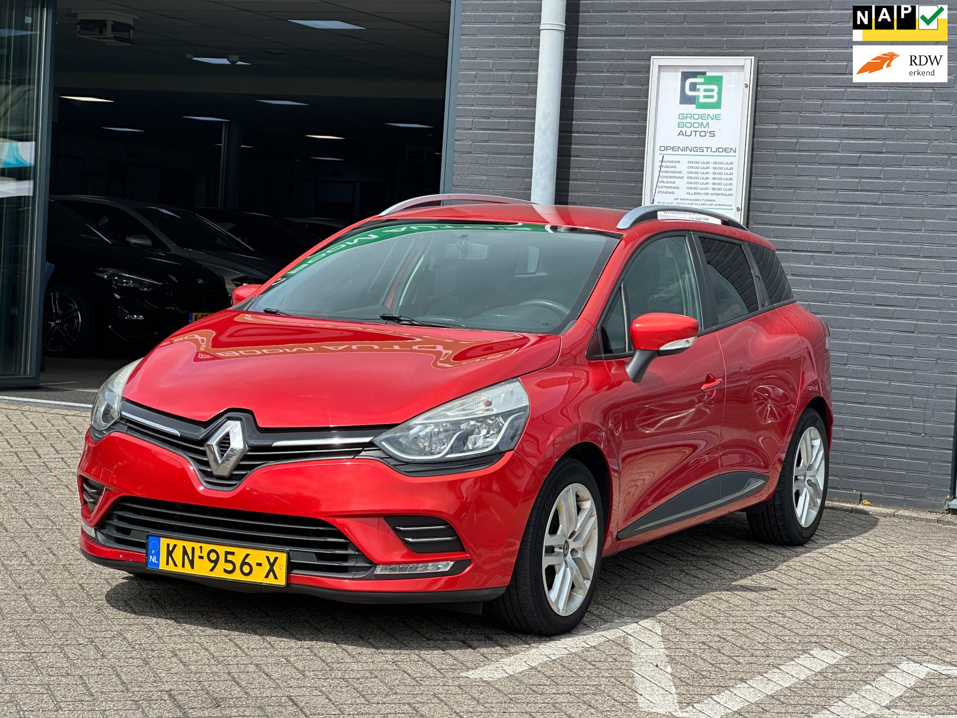 Renault Clio 1.5 dCi Ecoleader Zen/NAVI/AIRCO/NETTE STAAT!! 2016 - voorkant