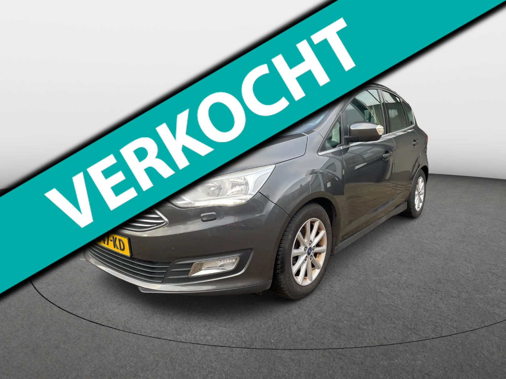 Ford C-max 1.0 Titanium NIEUWE RIEM CAMERA CRUISE 2017 - voorkant