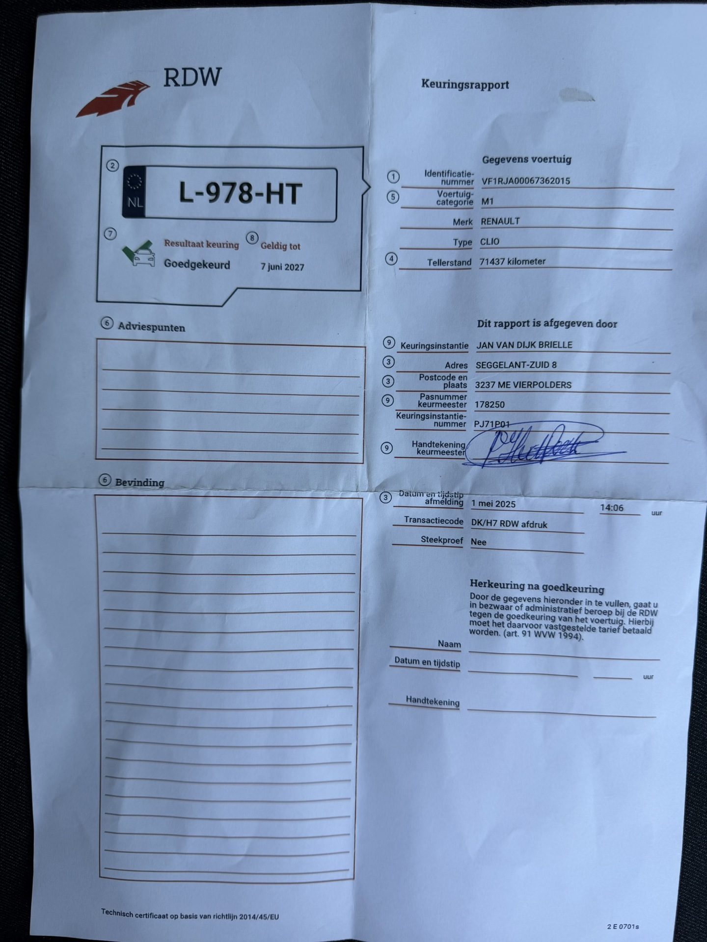 Foto van Renault Clio