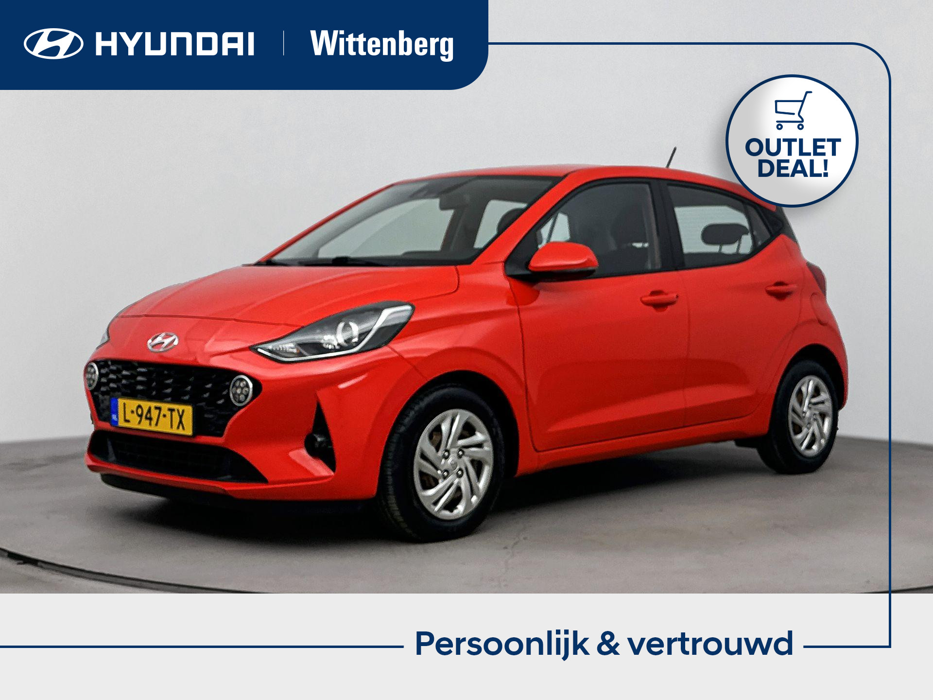 Hyundai I10 1.0 Comfort Smart 2021 - voorkant