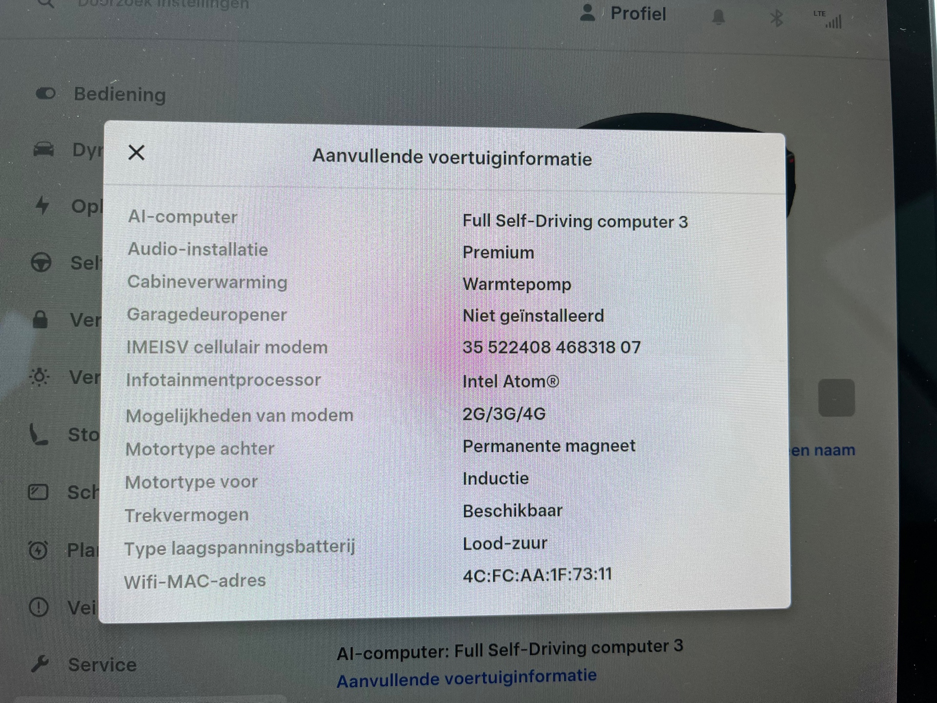 Foto van Tesla Model 3