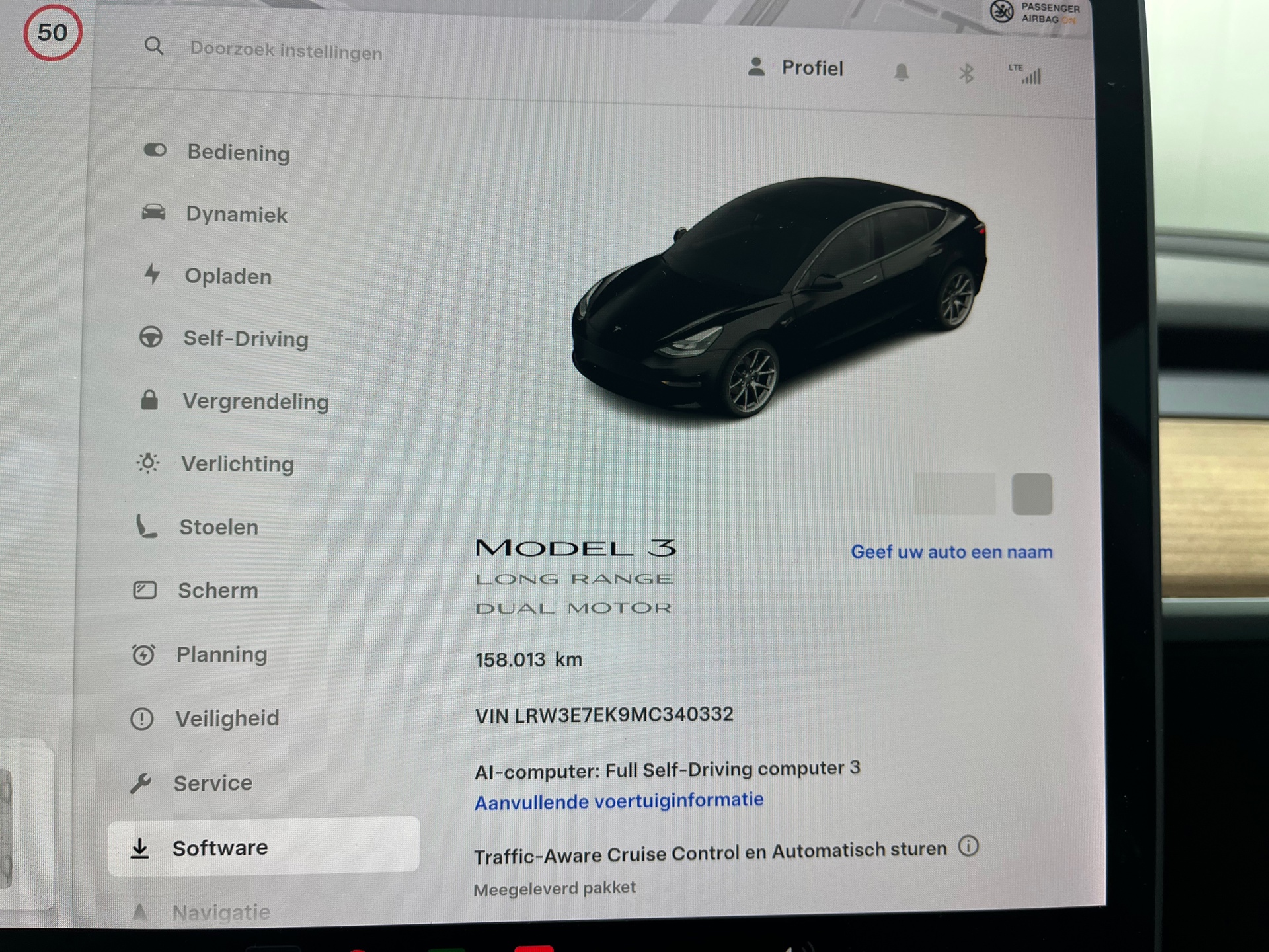 Foto van Tesla Model 3