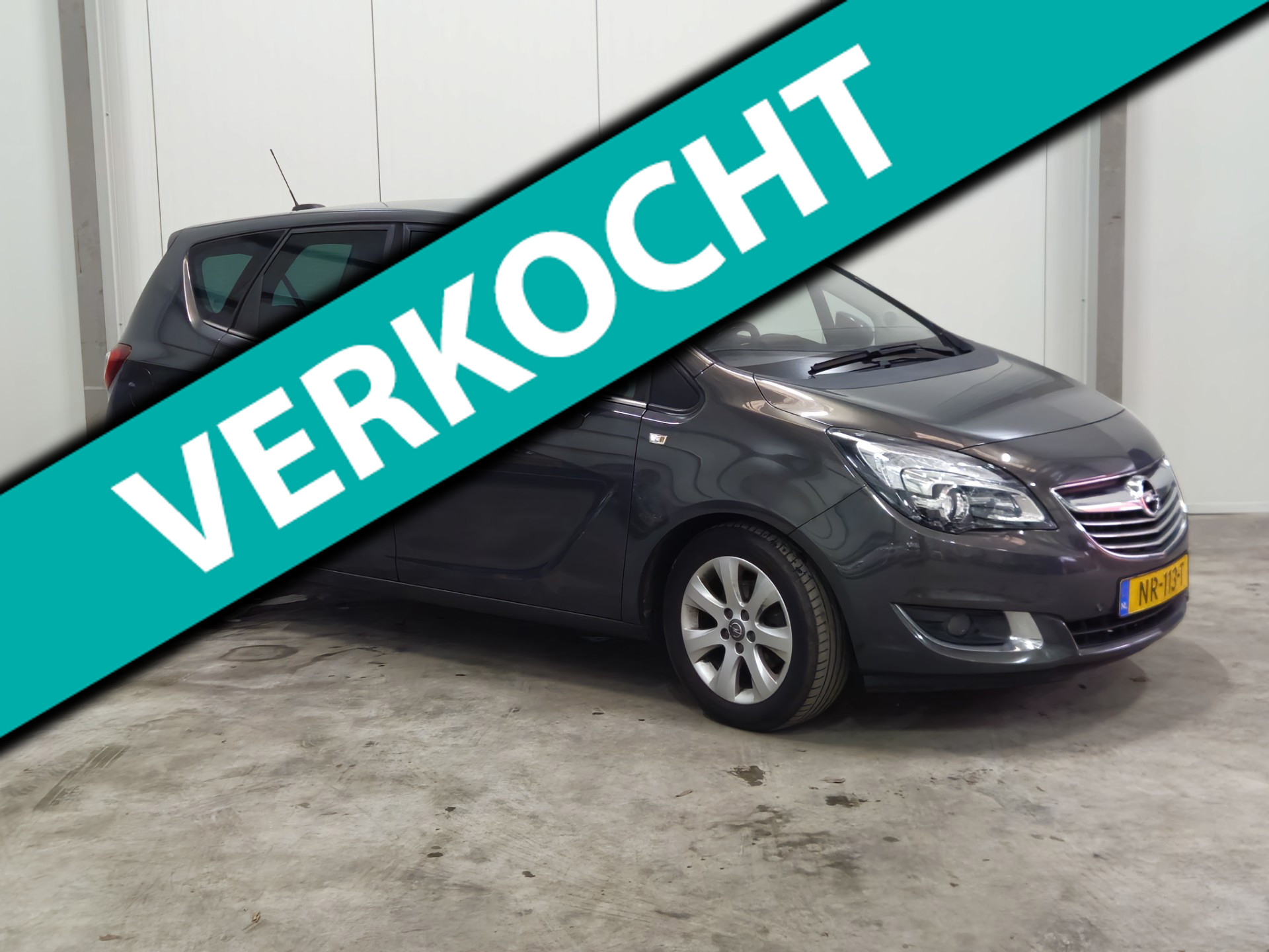 Opel Meriva 1.4 Turbo Blitz | NAP | Volledige onderhoudsboekje | VASTE PRIJS 2017 - voorkant