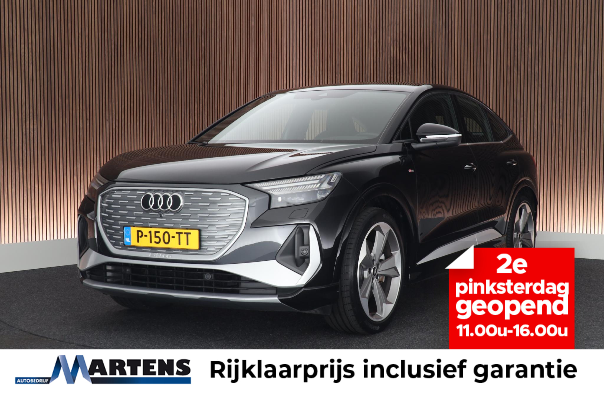 Audi Q4 Sportback 40 E-tron 40 204pk S edition 77 kWh 2022 - voorkant