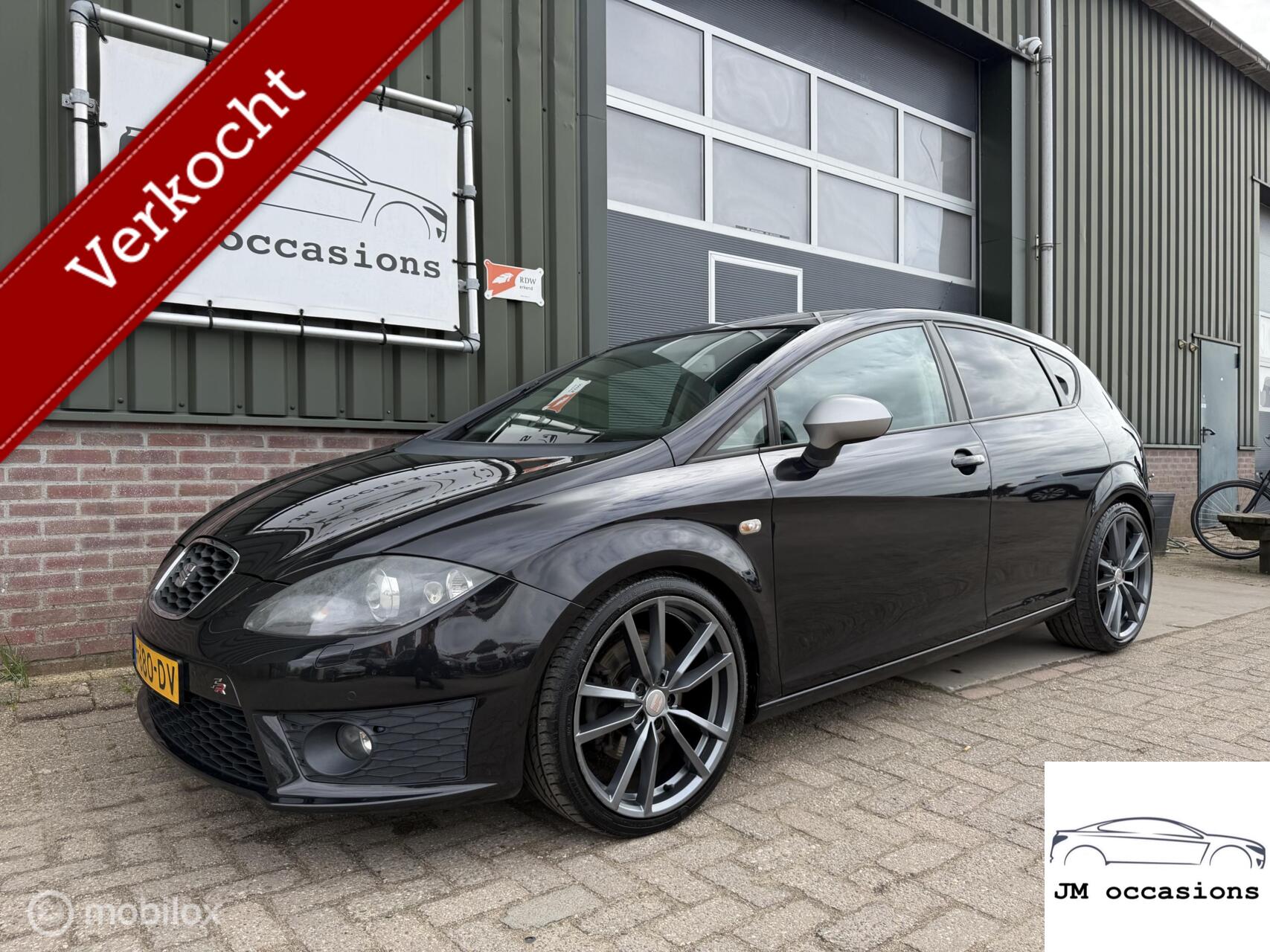 Seat Leon 2.0 TFSI FR|Clima|Xenon|Navi|Cruise|PDC|Bluetooth| 2010 - voorkant