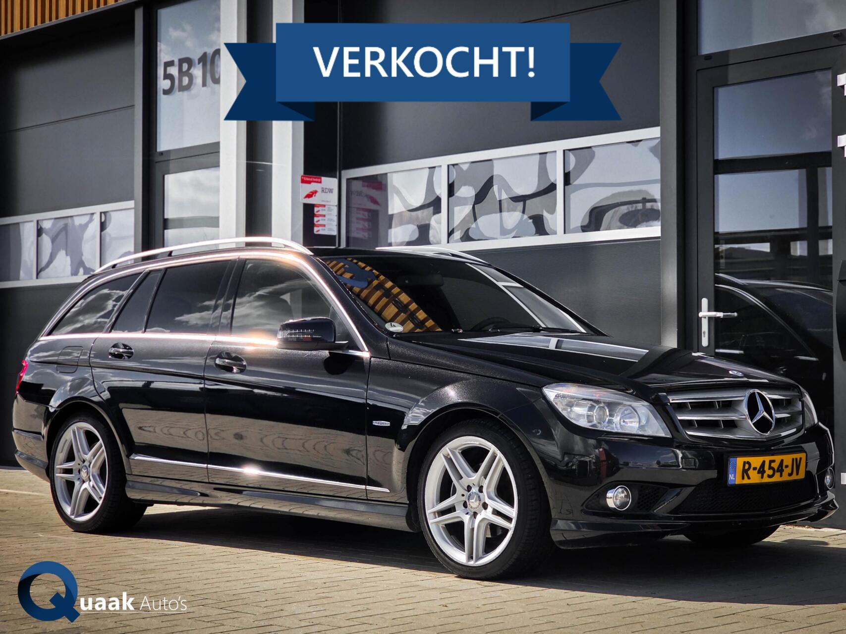 Mercedes-Benz C 180 Cgi C180 AMG | STOELVERW. | NW. KETTING | AUTOMAAT | PDC | LM. VELGEN 2011 - voorkant