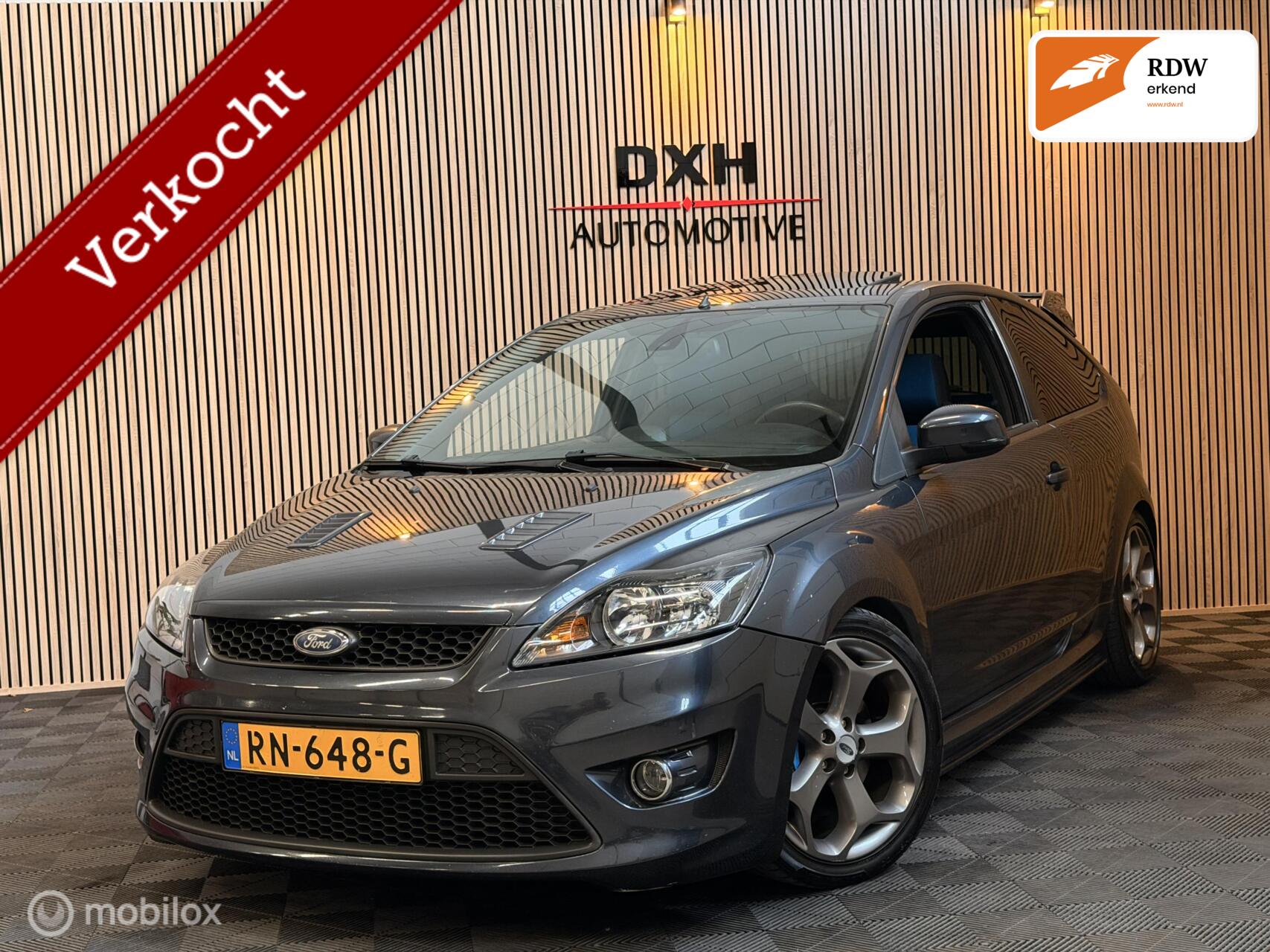 Ford Focus 2.5 ST RS-Look Facelift DAKRAAM NAVI BT RECARO 2008 - voorkant