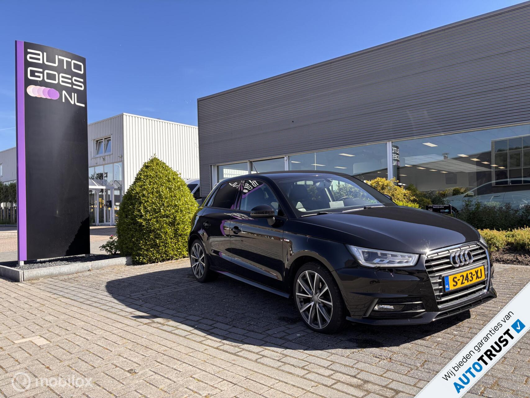 Audi A1 Sportback 1.0 TFSI DSG Advance S-Line  Leer 2018 - voorkant