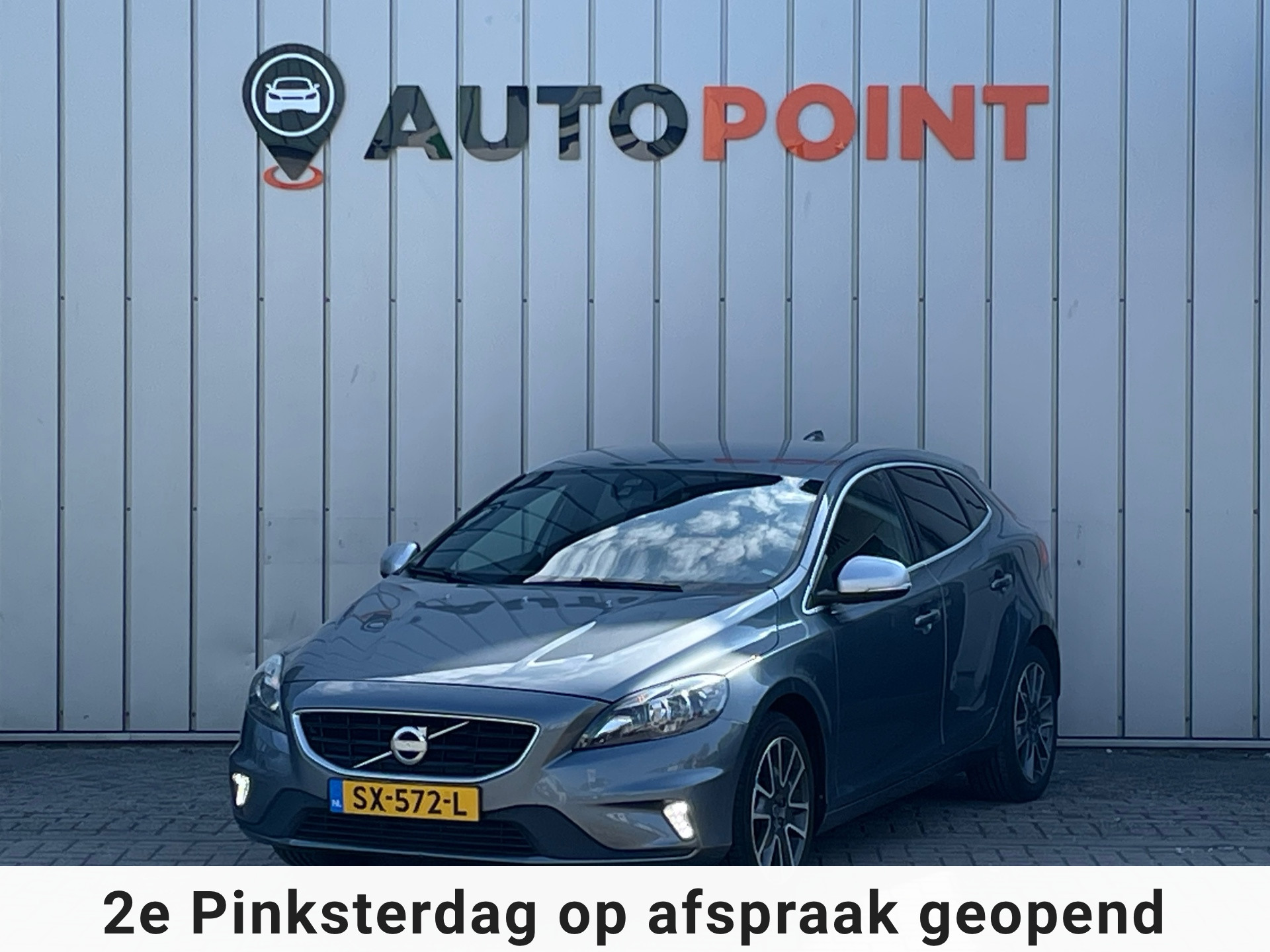 Volvo V40 2.0 D2 R-design AUTOMAAT|CAMERA|ALCANTARA|STOELVRM|VOORRUITVRM|CRUISECONTROL|ELEK.ACHTERKLEP|17''INCH 2016 - voorkant