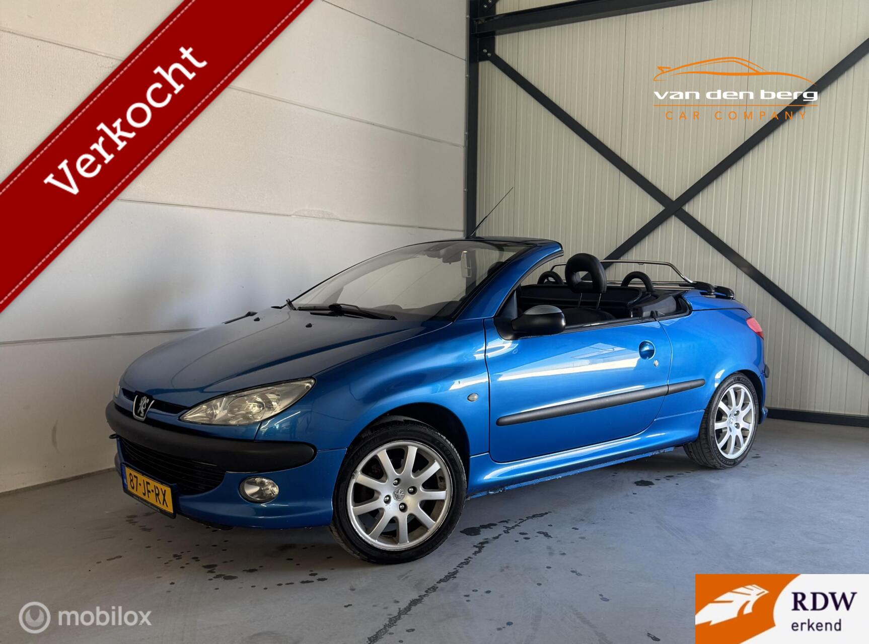 Peugeot 206 CC 2.0-16V 2002 - voorkant
