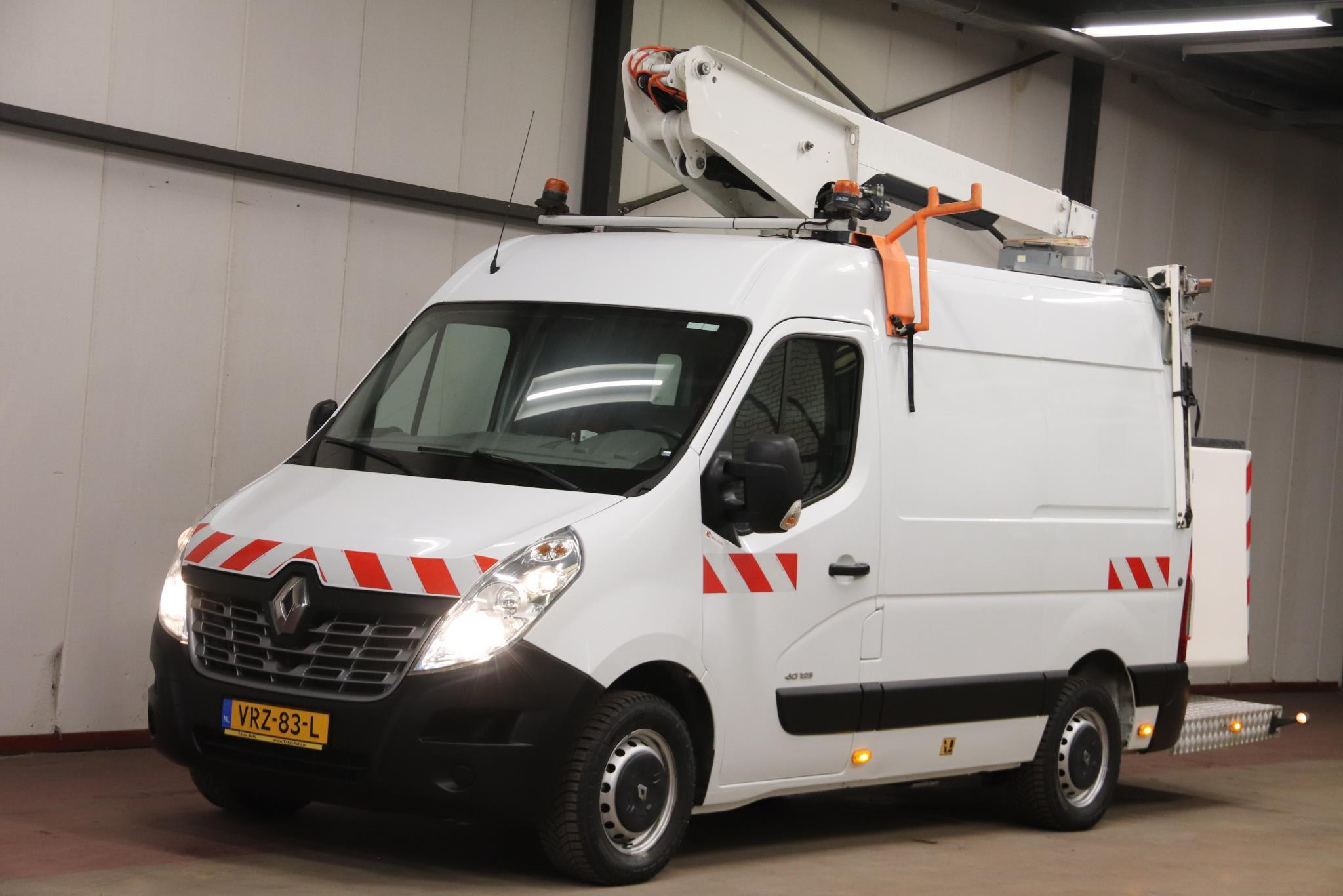 Renault Master 2.3 dCi HOOGWERKER HUBARBEITSBÜHNE NACELLE TIME 2015 - voorkant