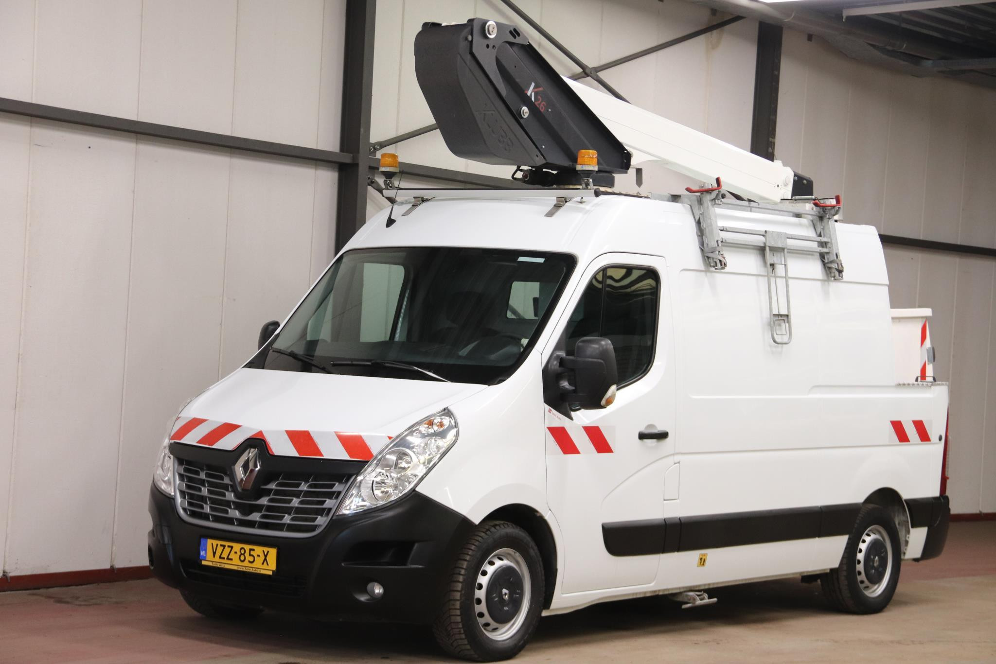 Renault Master 2.3 dCi AUTO HOOGWERKER HUBARBEITSBÜHNE NACELLE 2018 - voorkant
