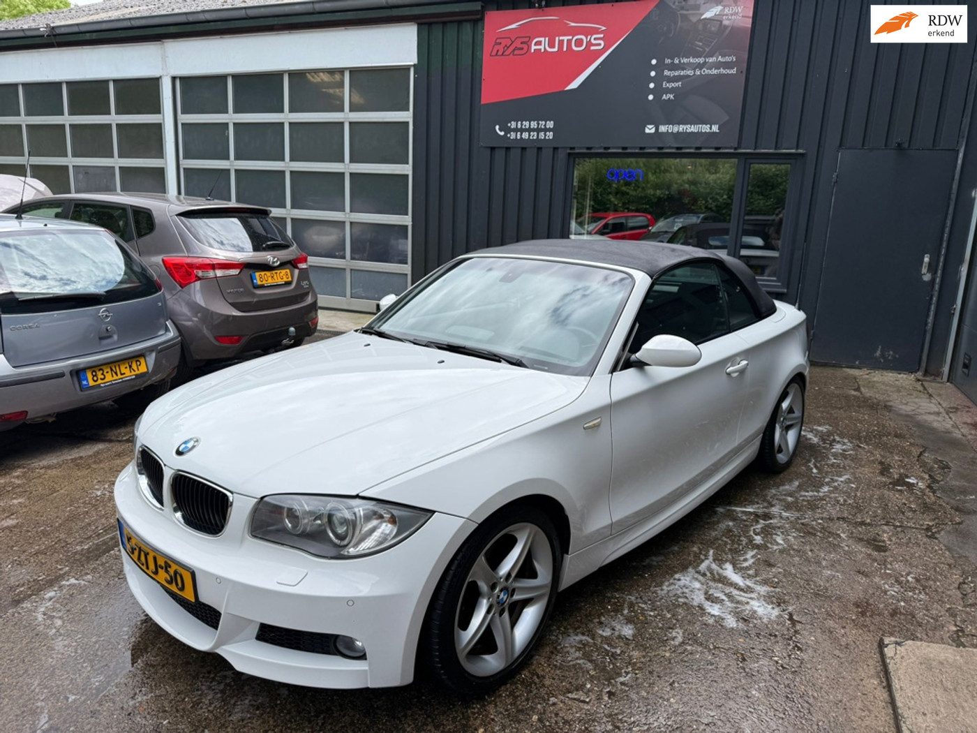 BMW 1er Reihe 118i M-pakket 2009 - voorkant