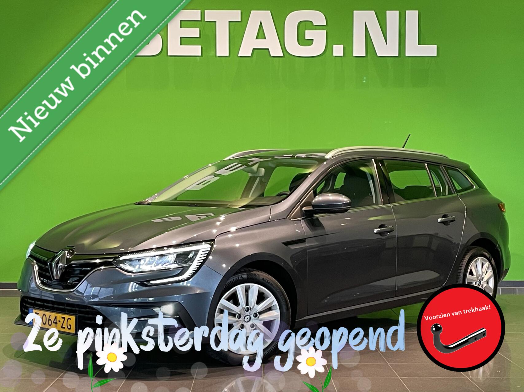 Renault Megane 1.3 TCe 140 Equilibre | 1700KG Trekgewicht | 2023 - voorkant