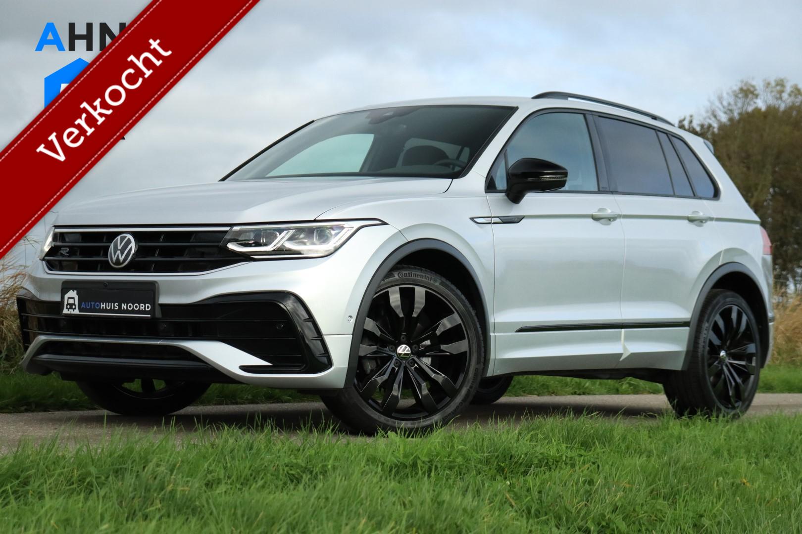 Volkswagen Tiguan 1.5 TSI / 2x R-Line / Black Style / Virtual Cockpit / H&K / 360 Camera / Matrix LED / Trekhaak / 20"! 2021 - voorkant
