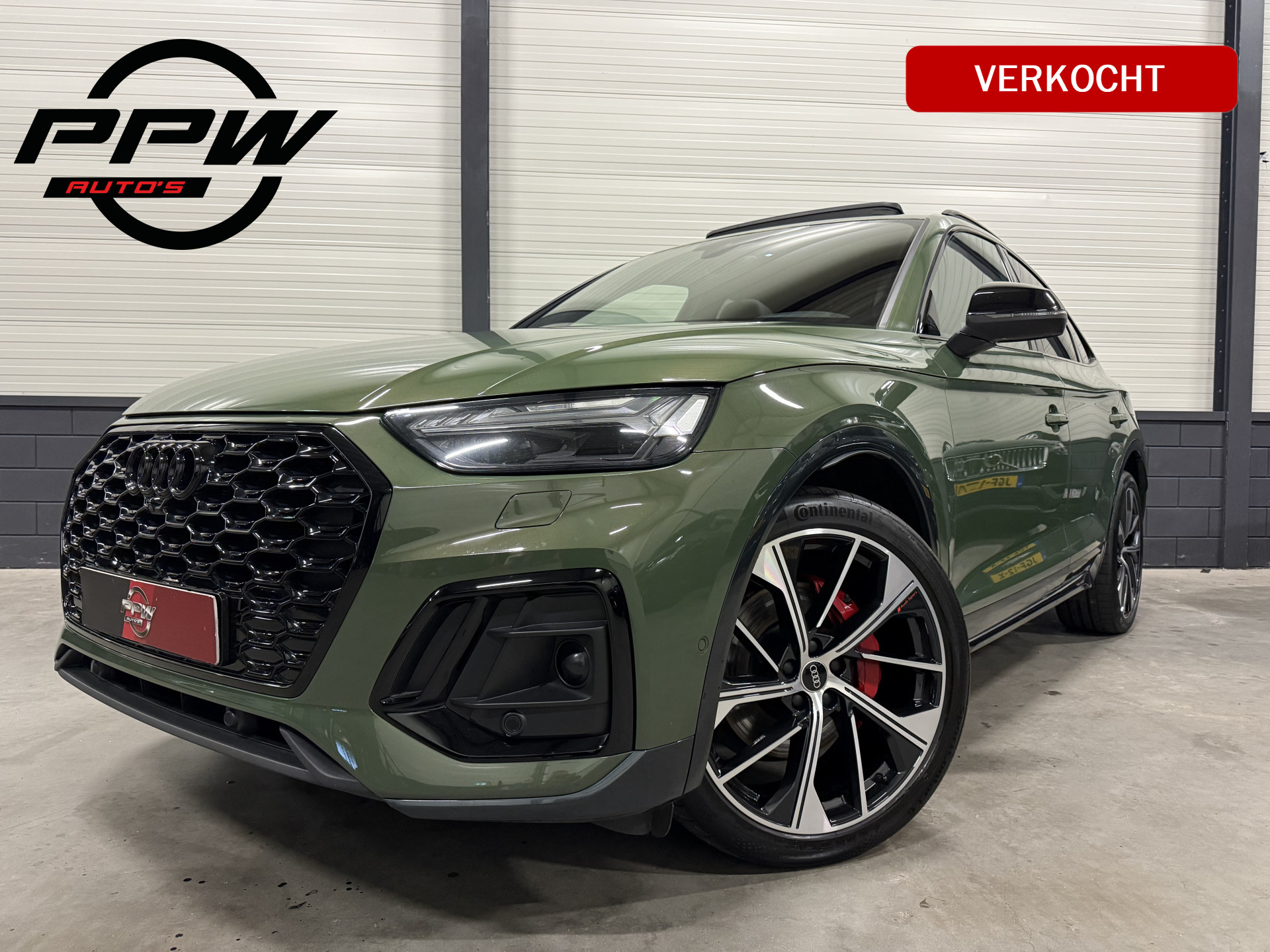 Audi Q5 Sportback 55 TFSI E 55 TFSI e S-Line 2021 - voorkant