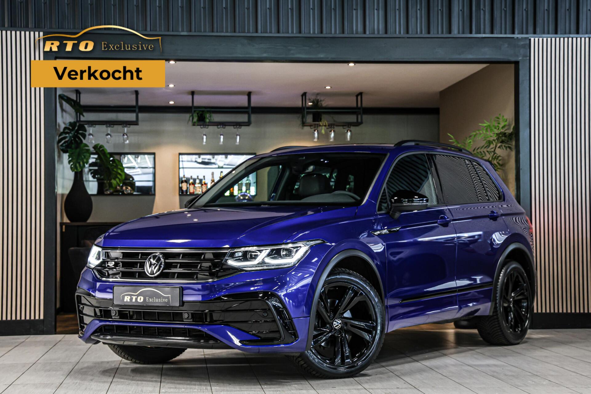 Volkswagen Tiguan 1.5 TSI R-Line|Blackstyle|Pano|Trekhaak 2021 - voorkant