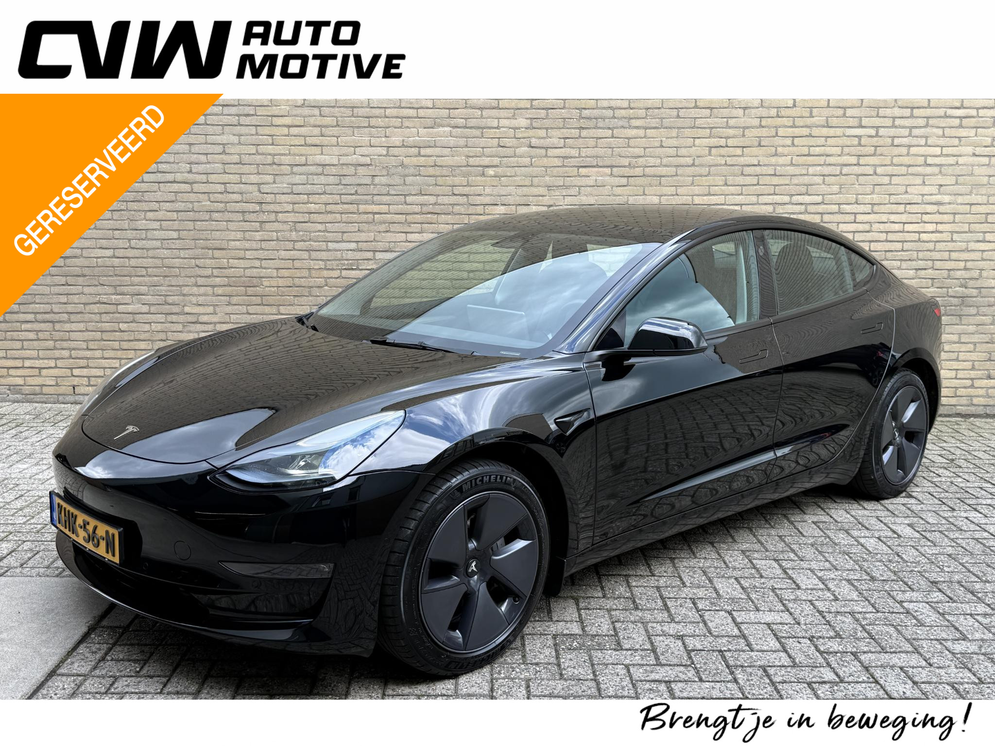 Tesla Model 3 Long Range 75 kWh AWD | Dual motor | SOH 93% | 2022 - voorkant