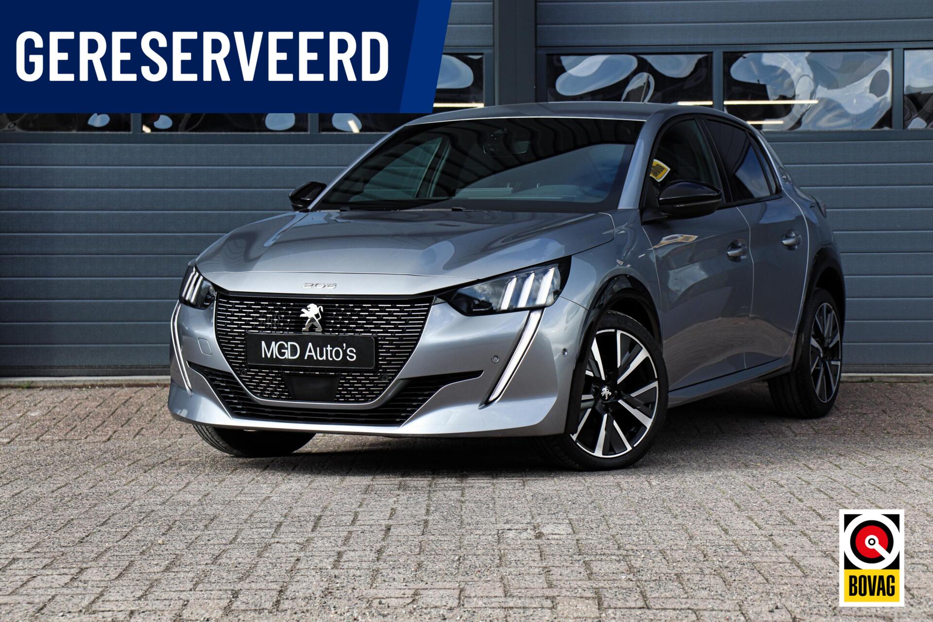 Peugeot 208 1.2 PureTech GT /LED/3D-COCKPIT/CAMERA/CARPLAY/KEYLESS/SFEERVERL.! 2022 - voorkant
