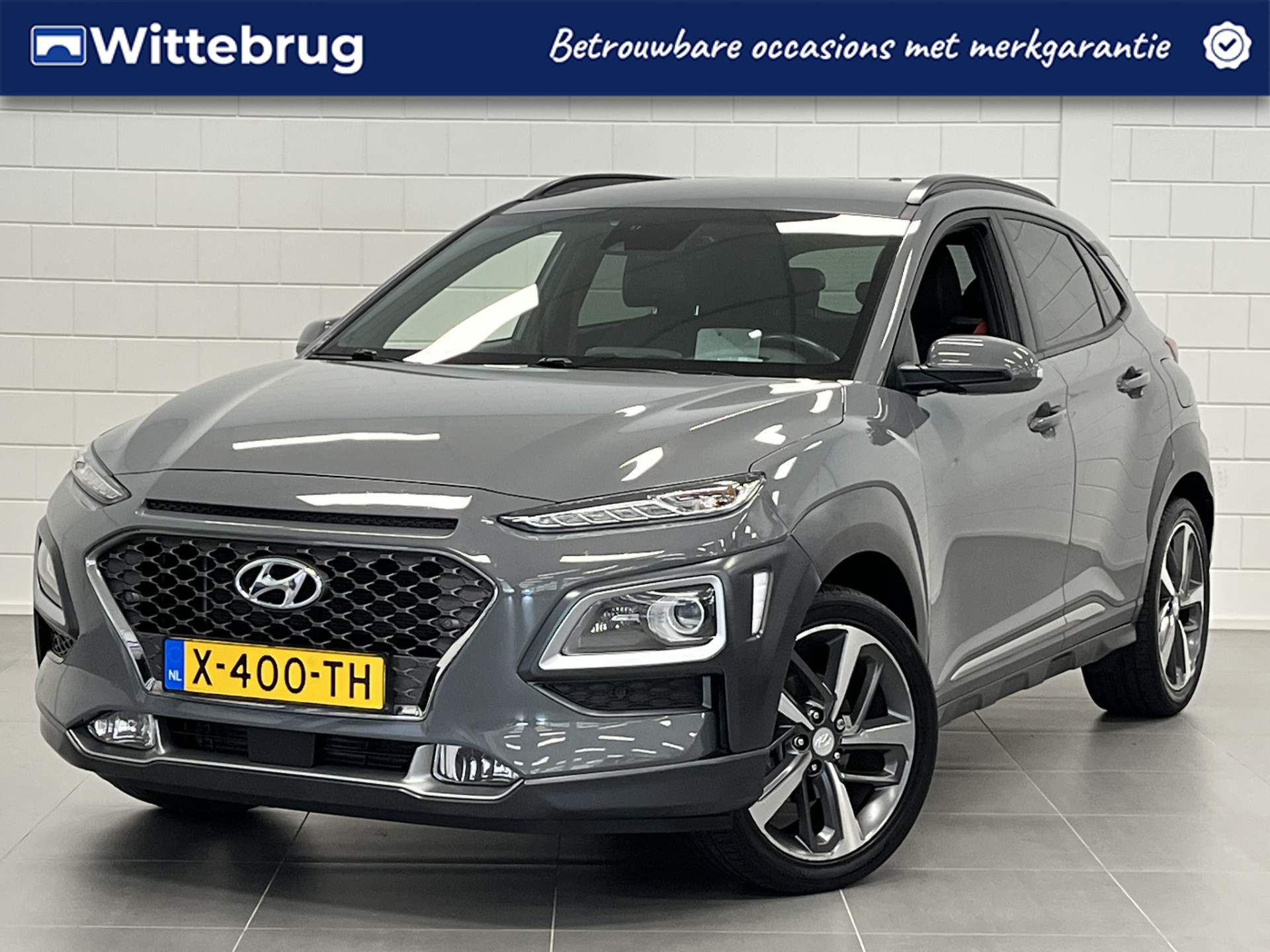 Hyundai Kona 1.0 T-GDI Premium 2019 - voorkant