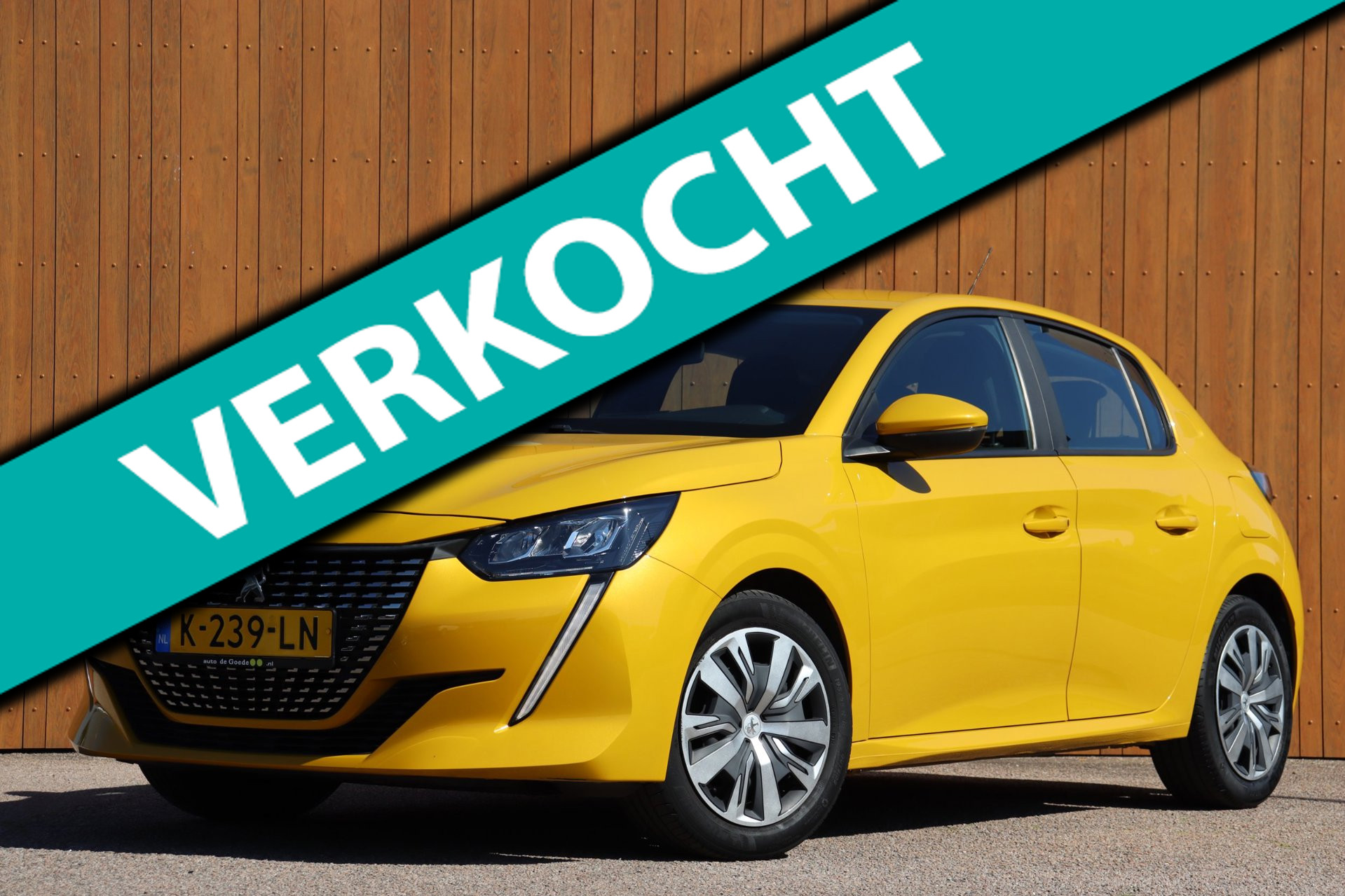 Peugeot 208 1.2 PureTech Active org.NL 2021 - voorkant